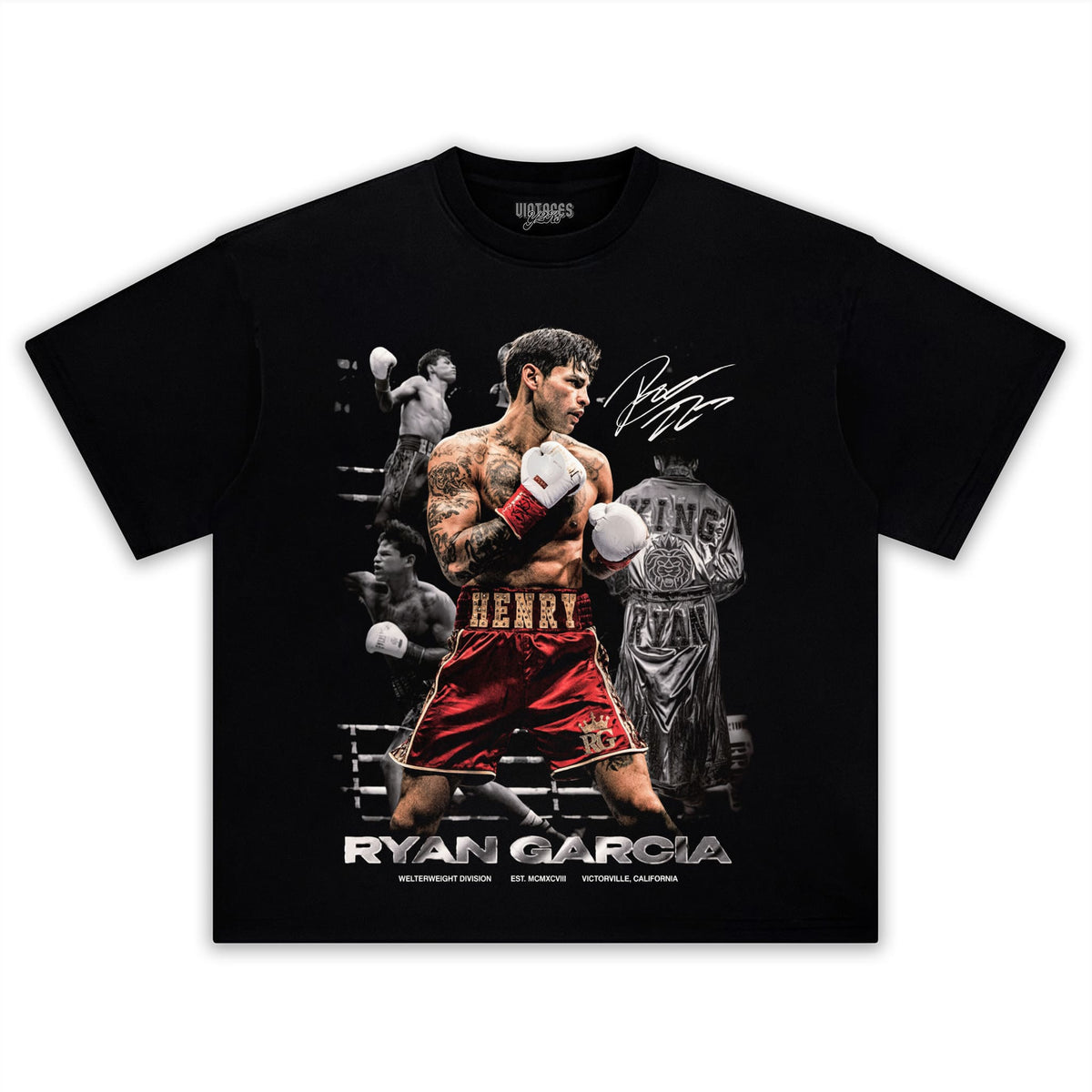 RYAN GARCIA - KING RYAN SIGNATURE TANK TOP & TEE & LONG SLEEVE & LAYERED LS & HOODIE