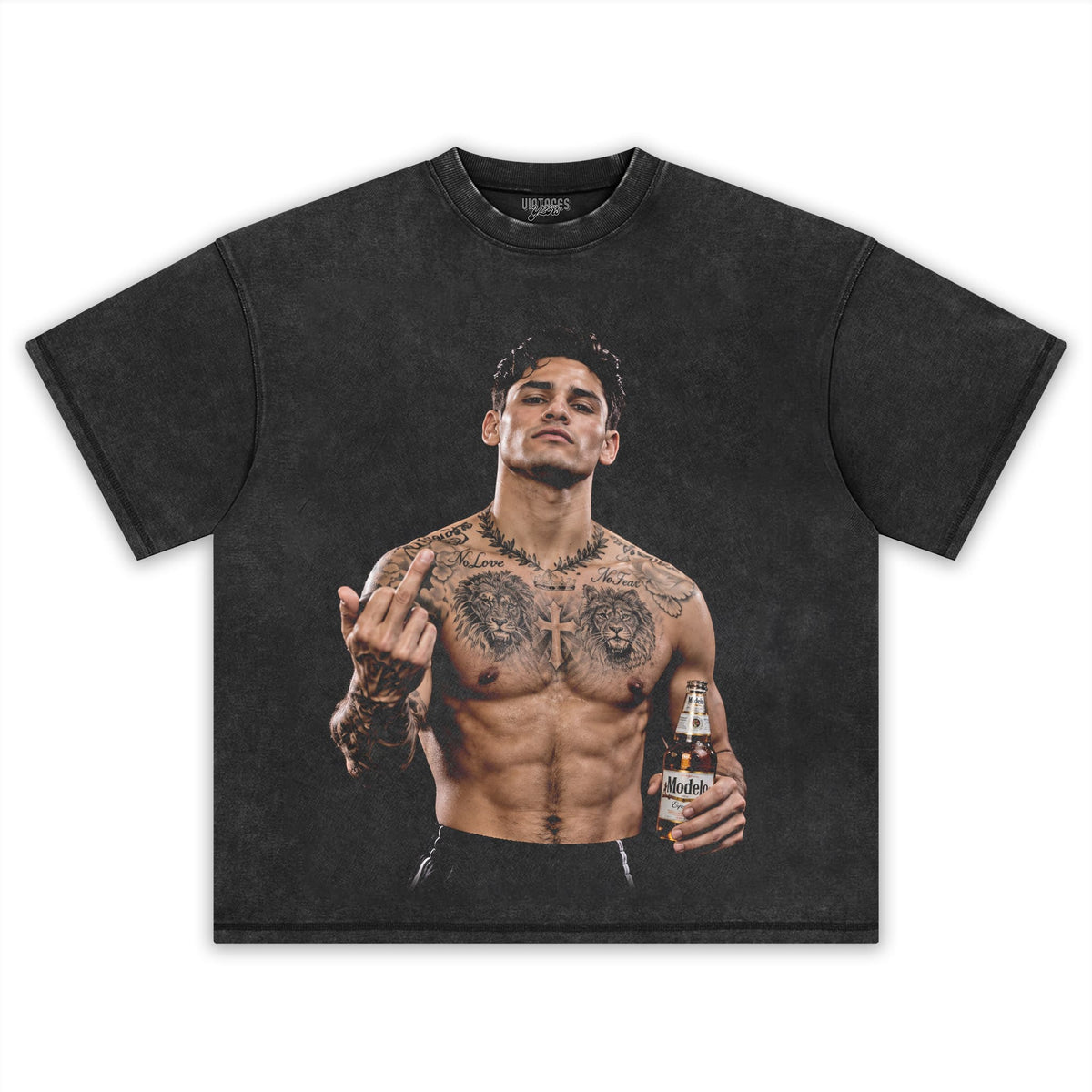 RYAN GARCIA - MIDDLE FINGER TANK TOP & TEE & LONG SLEEVE & LAYERED LS & HOODIE