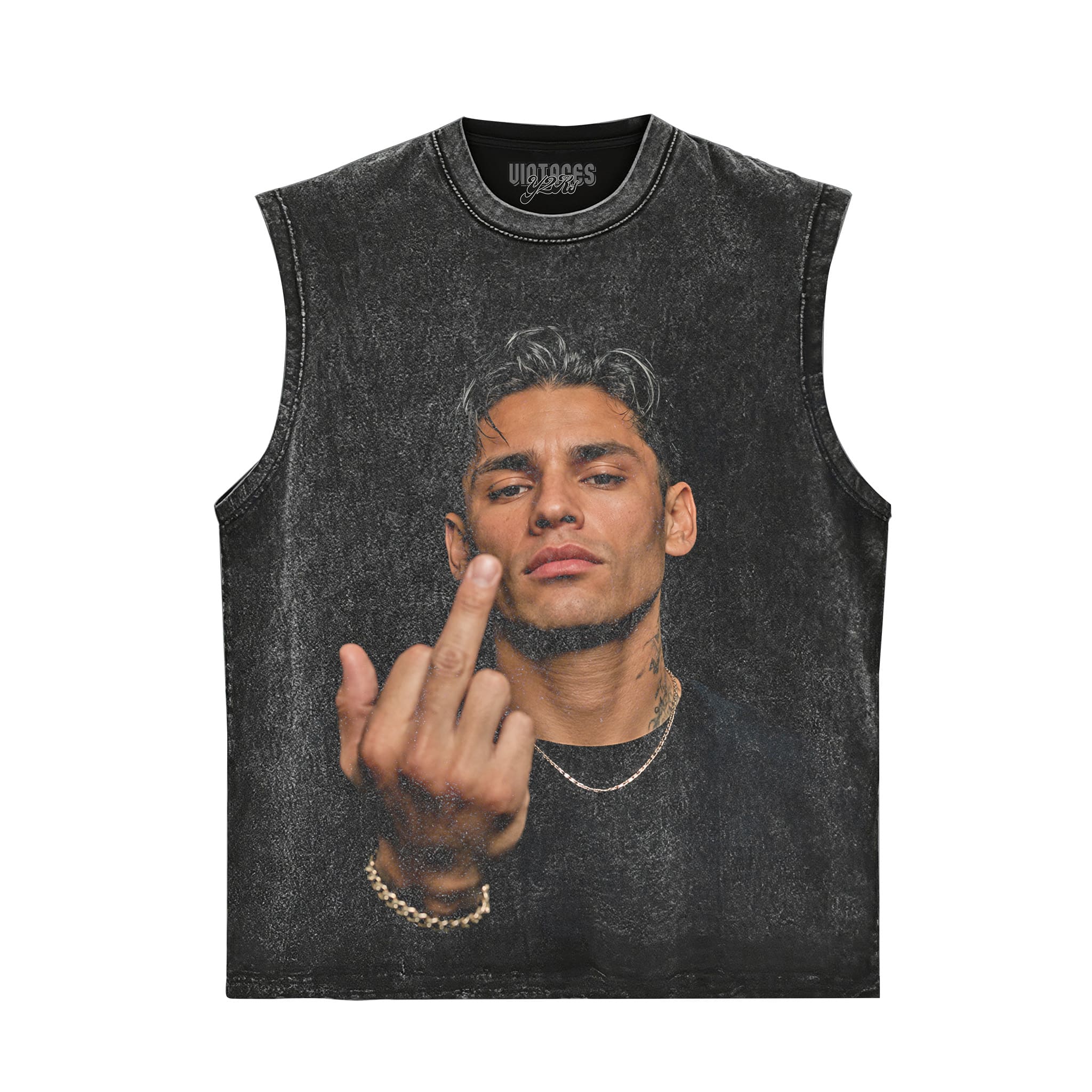 RYAN GARCIA - MIDDLE FINGER TANK TOP & TEE & LONG SLEEVE & LAYERED LS & HOODIE