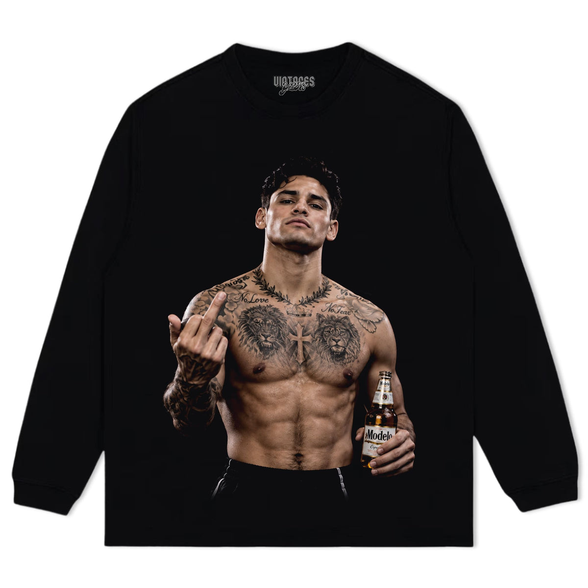 RYAN GARCIA - MIDDLE FINGER TANK TOP & TEE & LONG SLEEVE & LAYERED LS & HOODIE