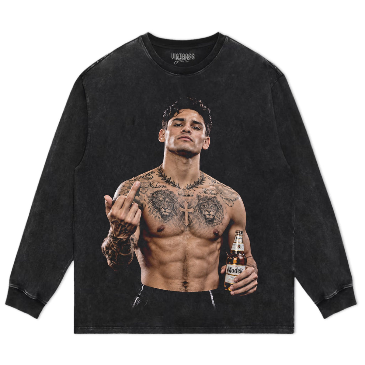 RYAN GARCIA - MIDDLE FINGER TANK TOP & TEE & LONG SLEEVE & LAYERED LS & HOODIE