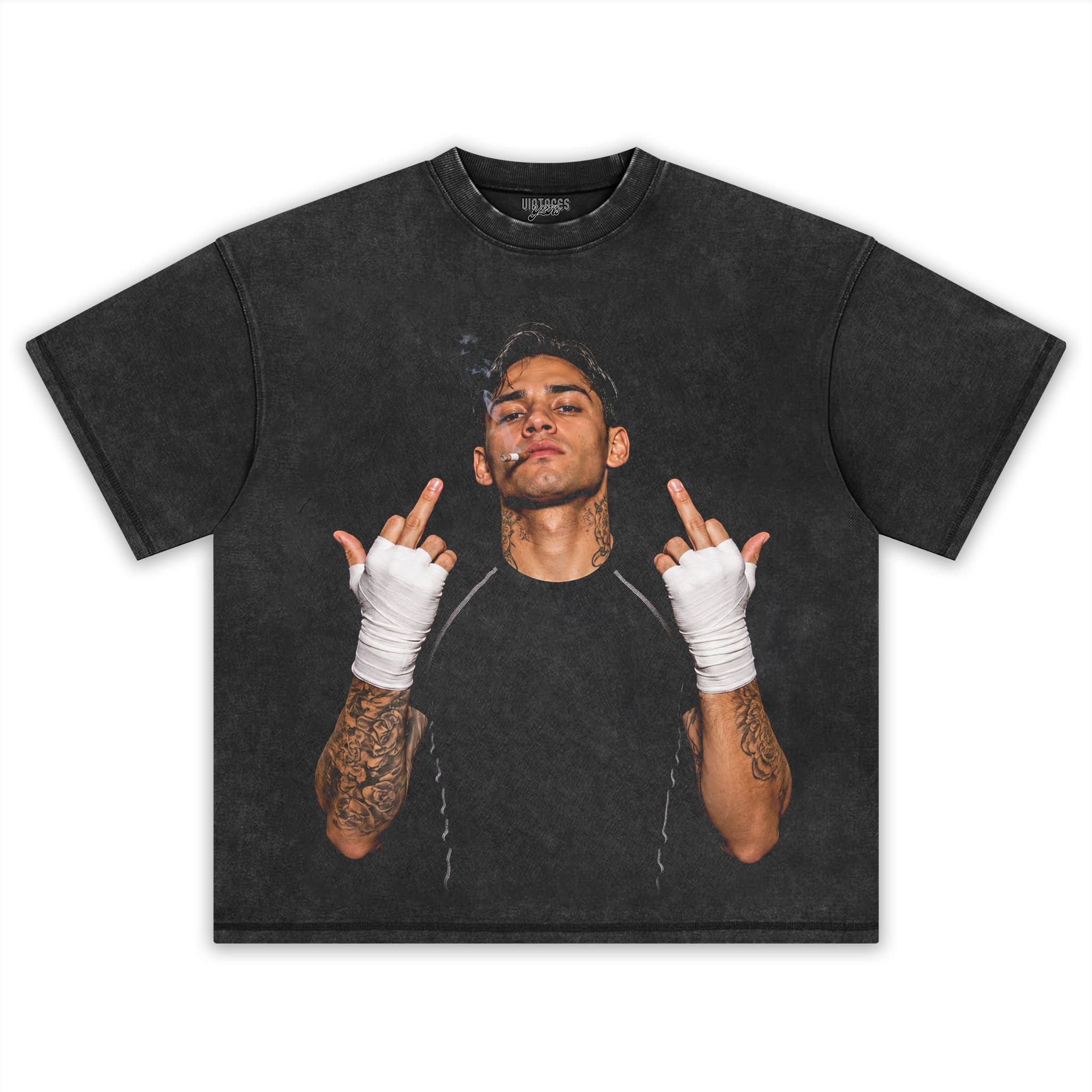 RYAN GARCIA - MIDDLE FINGER V2 TANK TOP & TEE & LONG SLEEVE & LAYERED LS & HOODIE