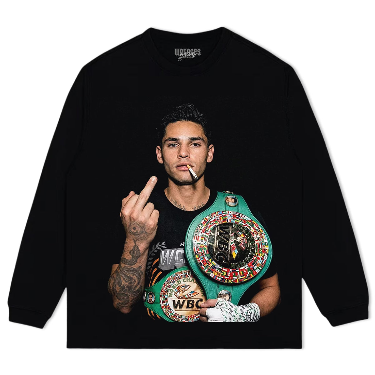 RYAN GARCIA - MIDDLE FINGER V2 TANK TOP & TEE & LONG SLEEVE & LAYERED LS & HOODIE