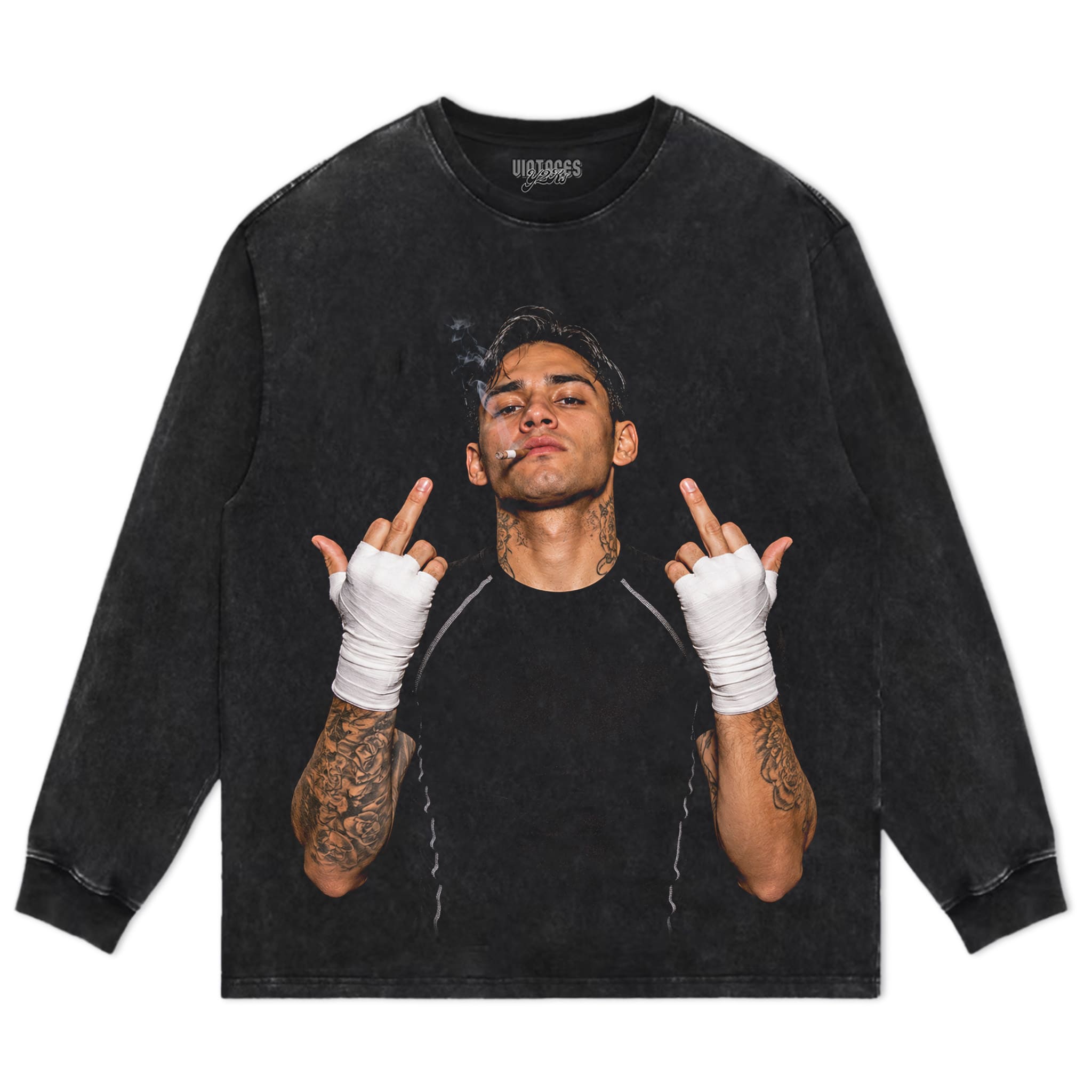 RYAN GARCIA - MIDDLE FINGER V2 TANK TOP & TEE & LONG SLEEVE & LAYERED LS & HOODIE