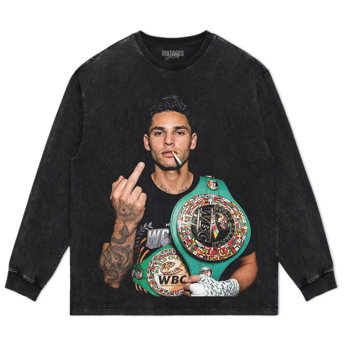 RYAN GARCIA - MIDDLE FINGER V2 TANK TOP & TEE & LONG SLEEVE & LAYERED LS & HOODIE