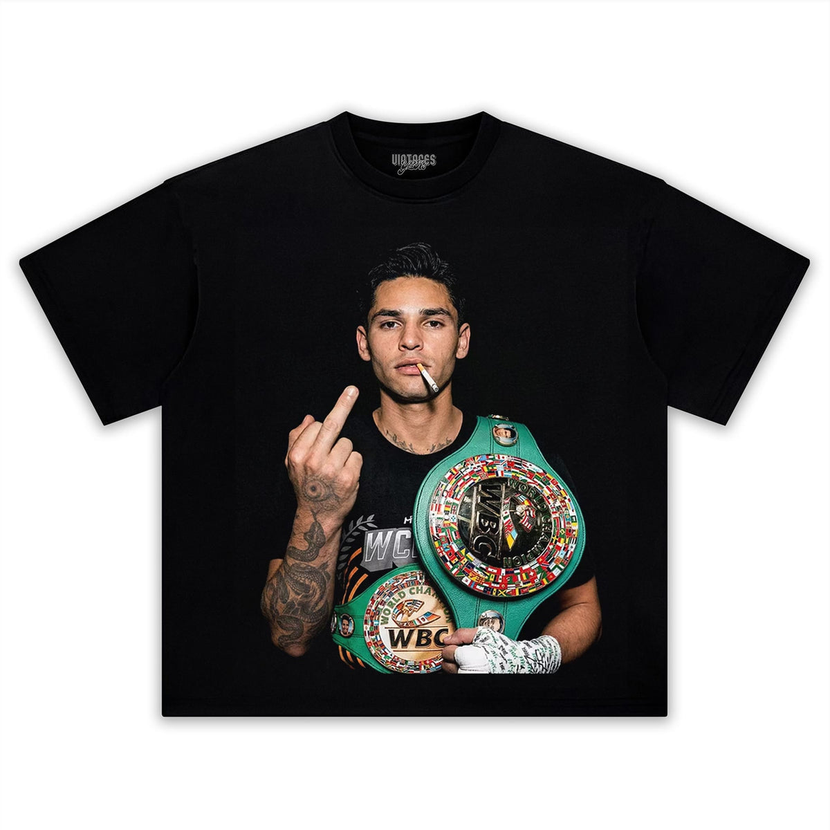 RYAN GARCIA - MIDDLE FINGER V2 TANK TOP & TEE & LONG SLEEVE & LAYERED LS & HOODIE