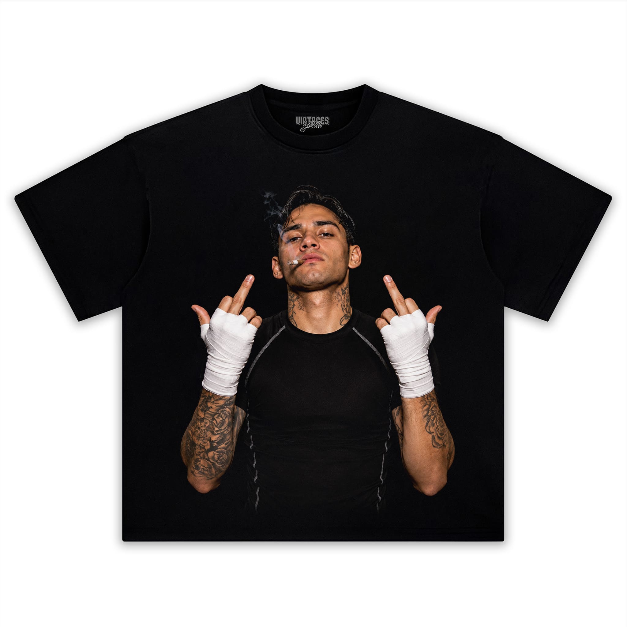 RYAN GARCIA - MIDDLE FINGER V2 TANK TOP & TEE & LONG SLEEVE & LAYERED LS & HOODIE