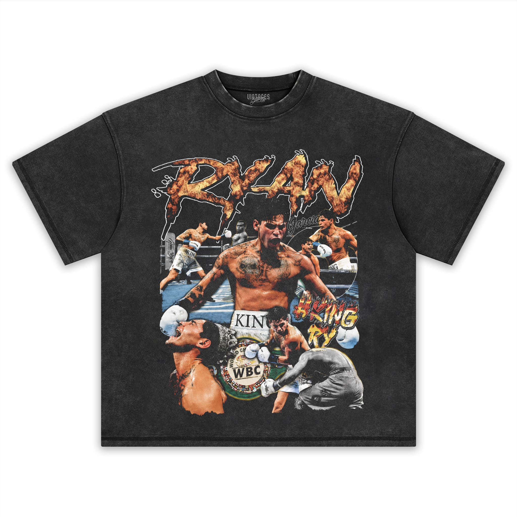 RYAN GARCIA VINTAGE BOXING TANK TOP & TEE & LONG SLEEVE & LAYERED LS & HOODIE
