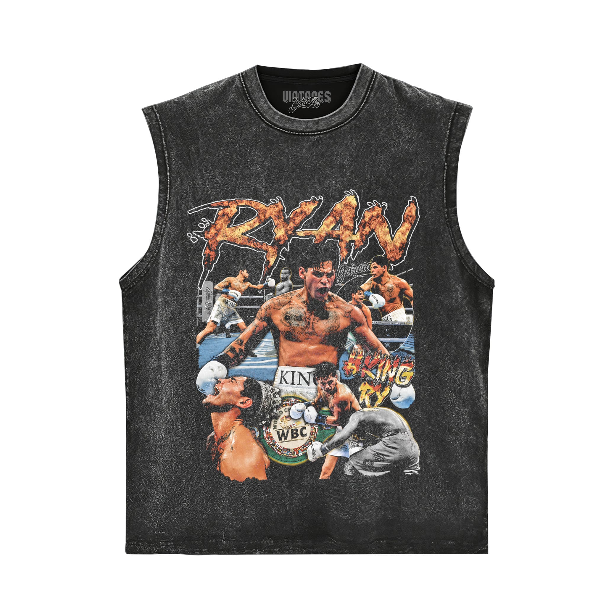 RYAN GARCIA VINTAGE BOXING TANK TOP & TEE & LONG SLEEVE & LAYERED LS & HOODIE