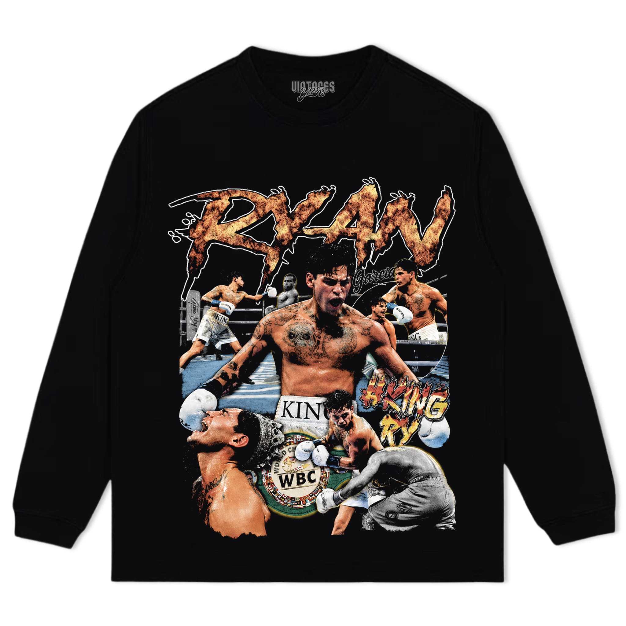 RYAN GARCIA VINTAGE BOXING TANK TOP & TEE & LONG SLEEVE & LAYERED LS & HOODIE