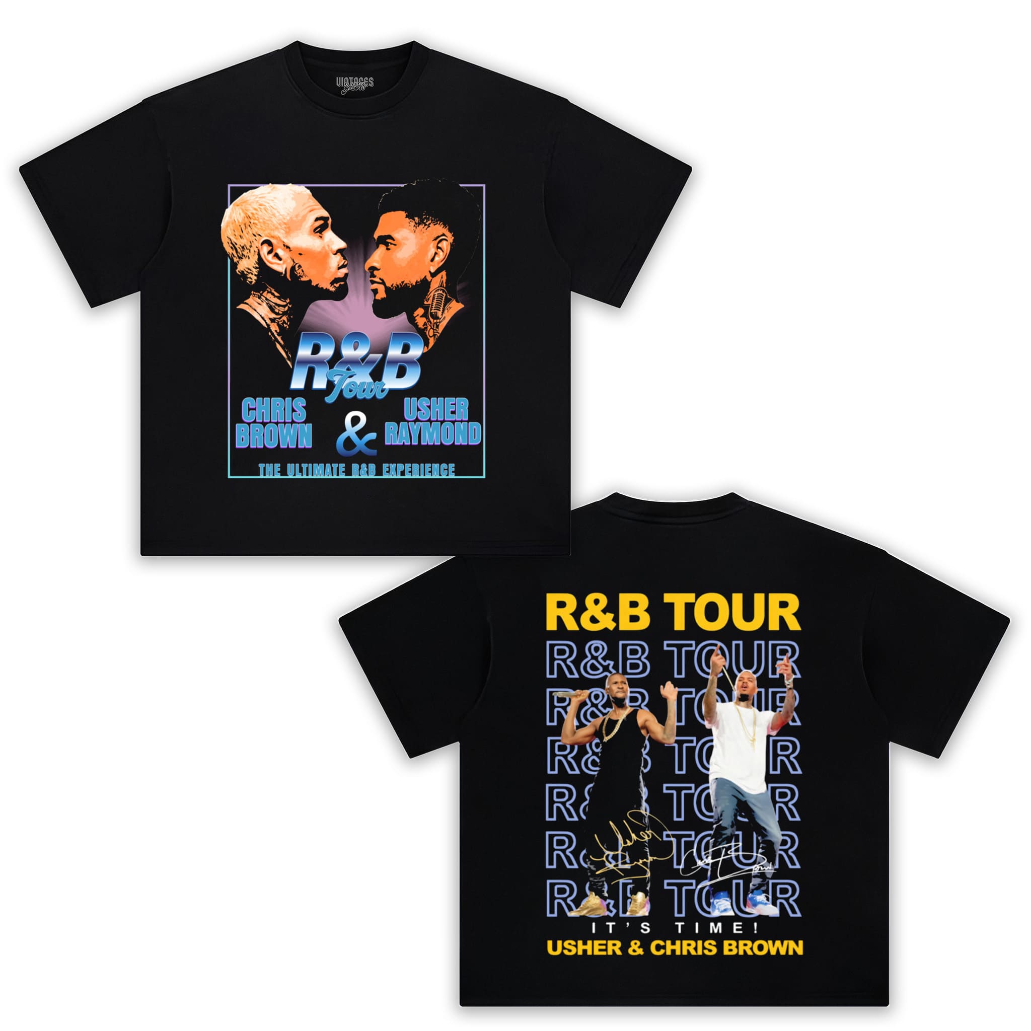 R&B TOUR 2026 - RAYMOND & CHRIS BROWN V2 TANK TOP & TEE