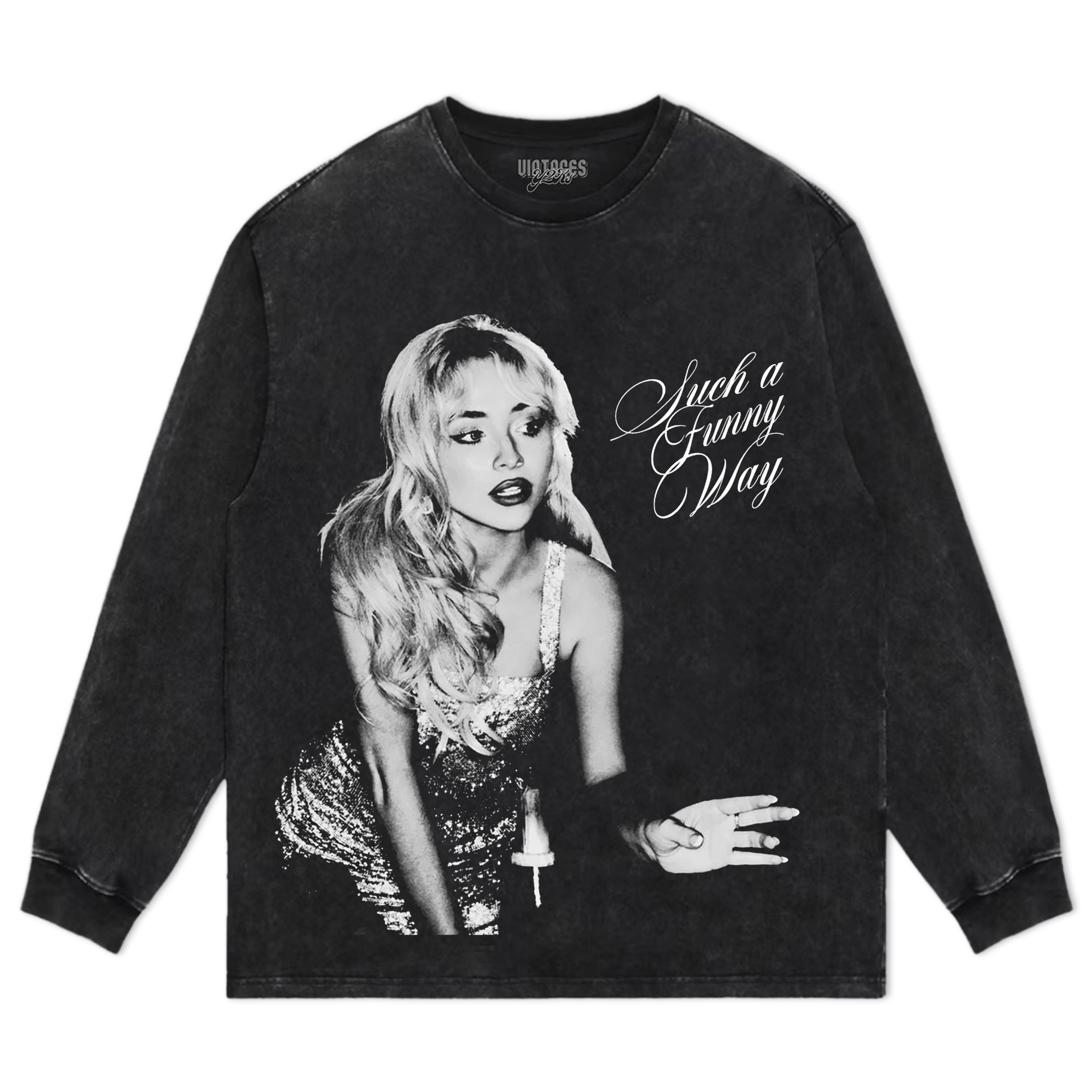 SABRINA CARPENTER 2025 VINTAGE V2 TEE & LS & HOODIE