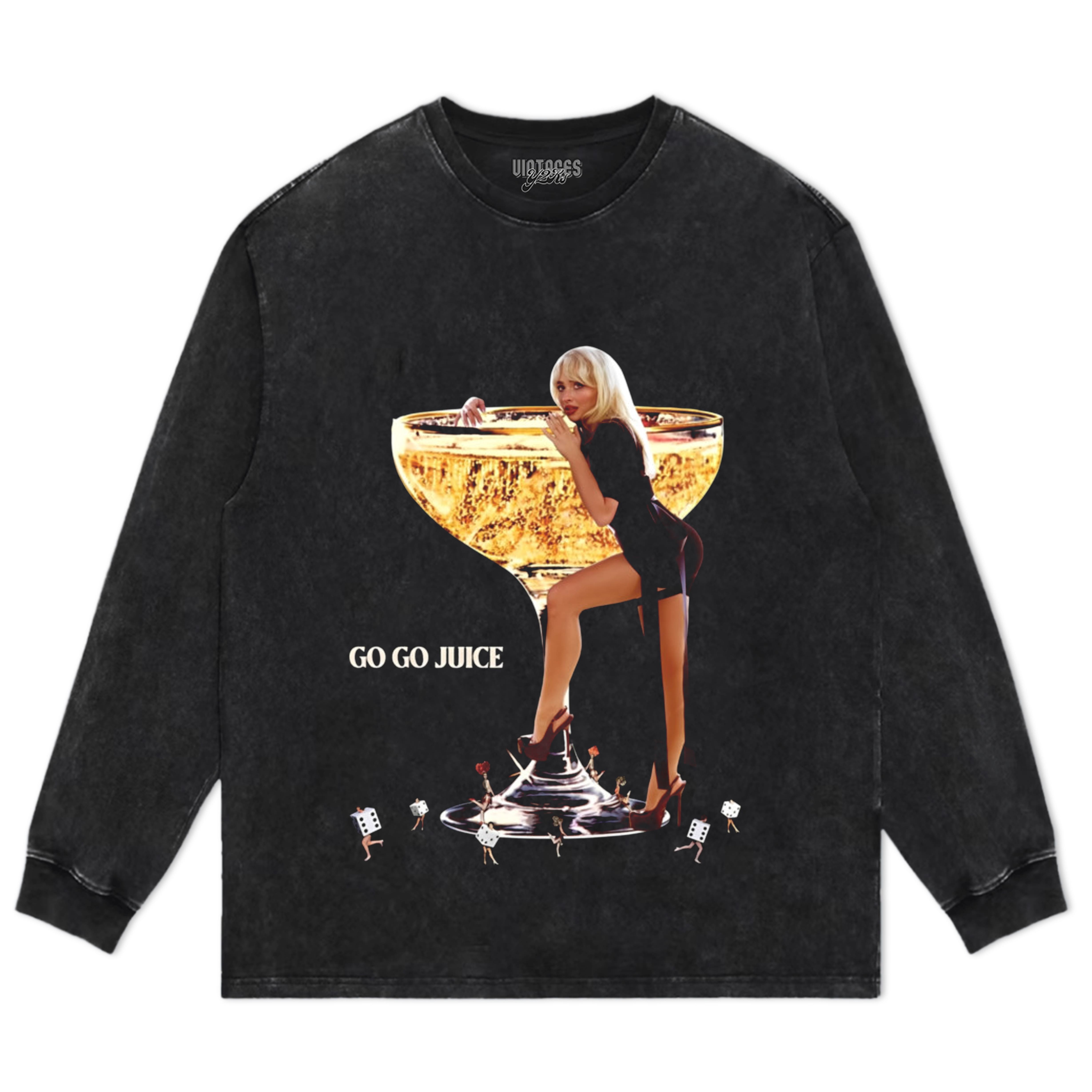 SABRINA CARPENTER GO GO JUICE POP ART TANK TOP & TEE & LONG SLEEVE & LAYERED LS & HOODIE