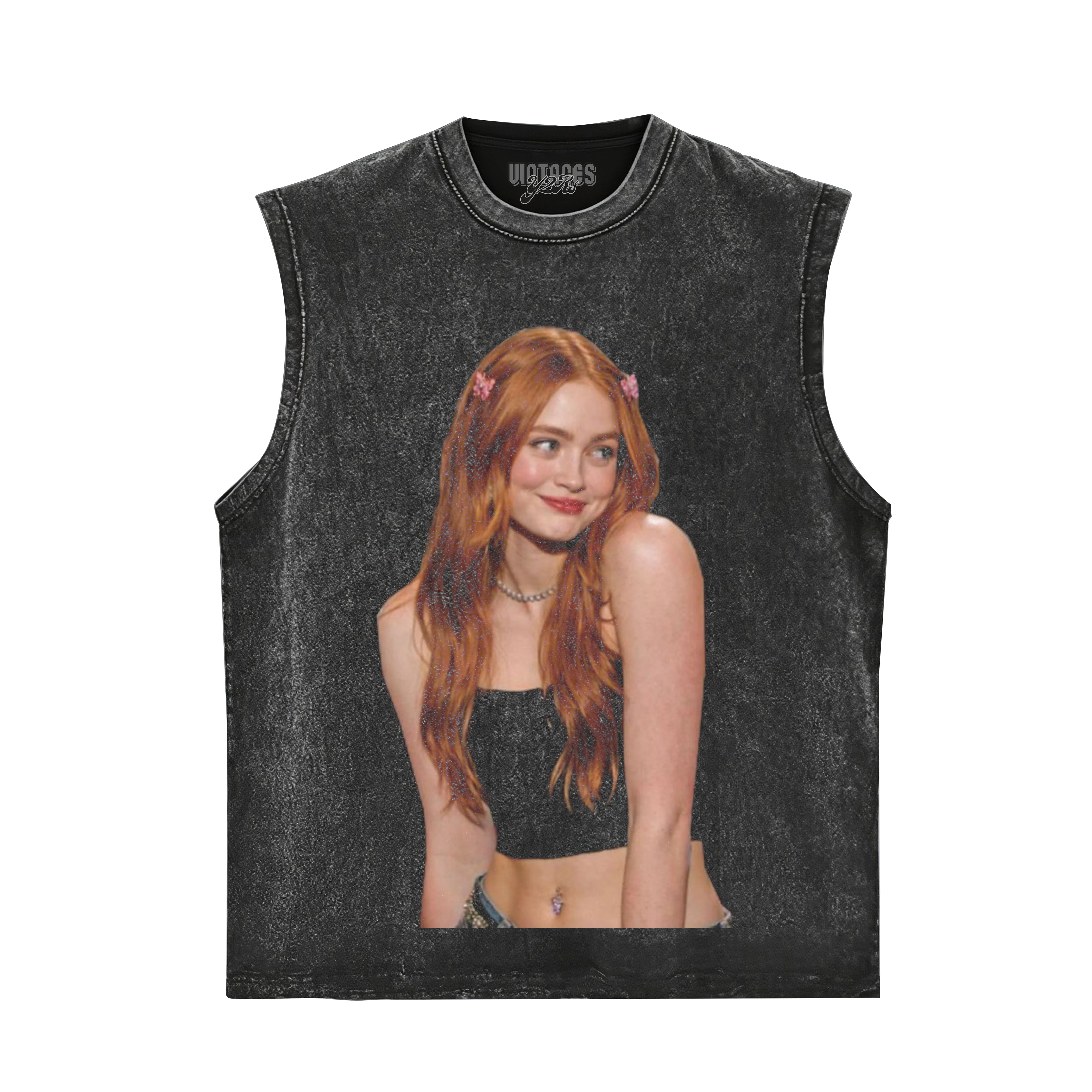 SADIE SINK TANK TOP & TEE & LONG SLEEVE & LAYERED LS & HOODIE