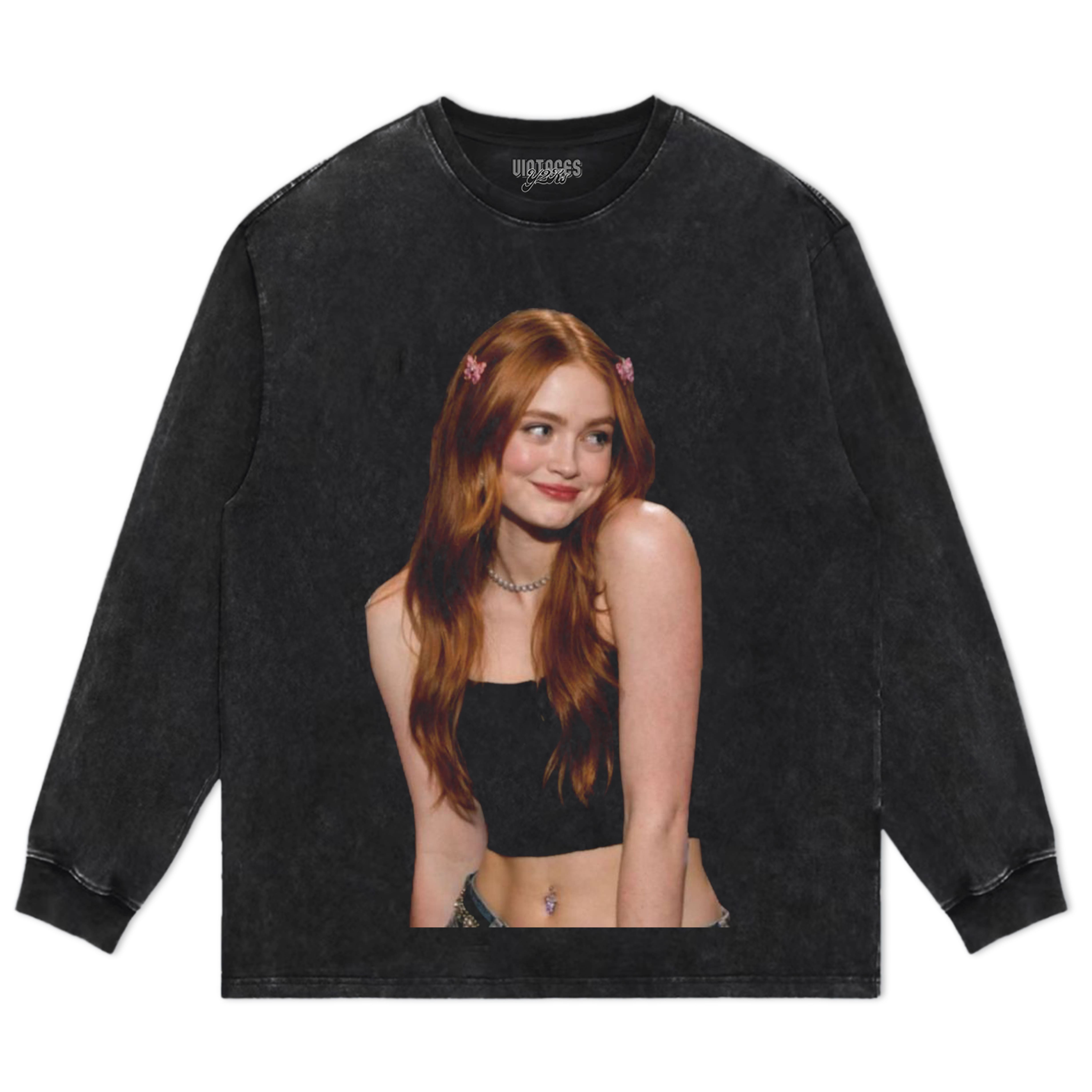 SADIE SINK TANK TOP & TEE & LONG SLEEVE & LAYERED LS & HOODIE