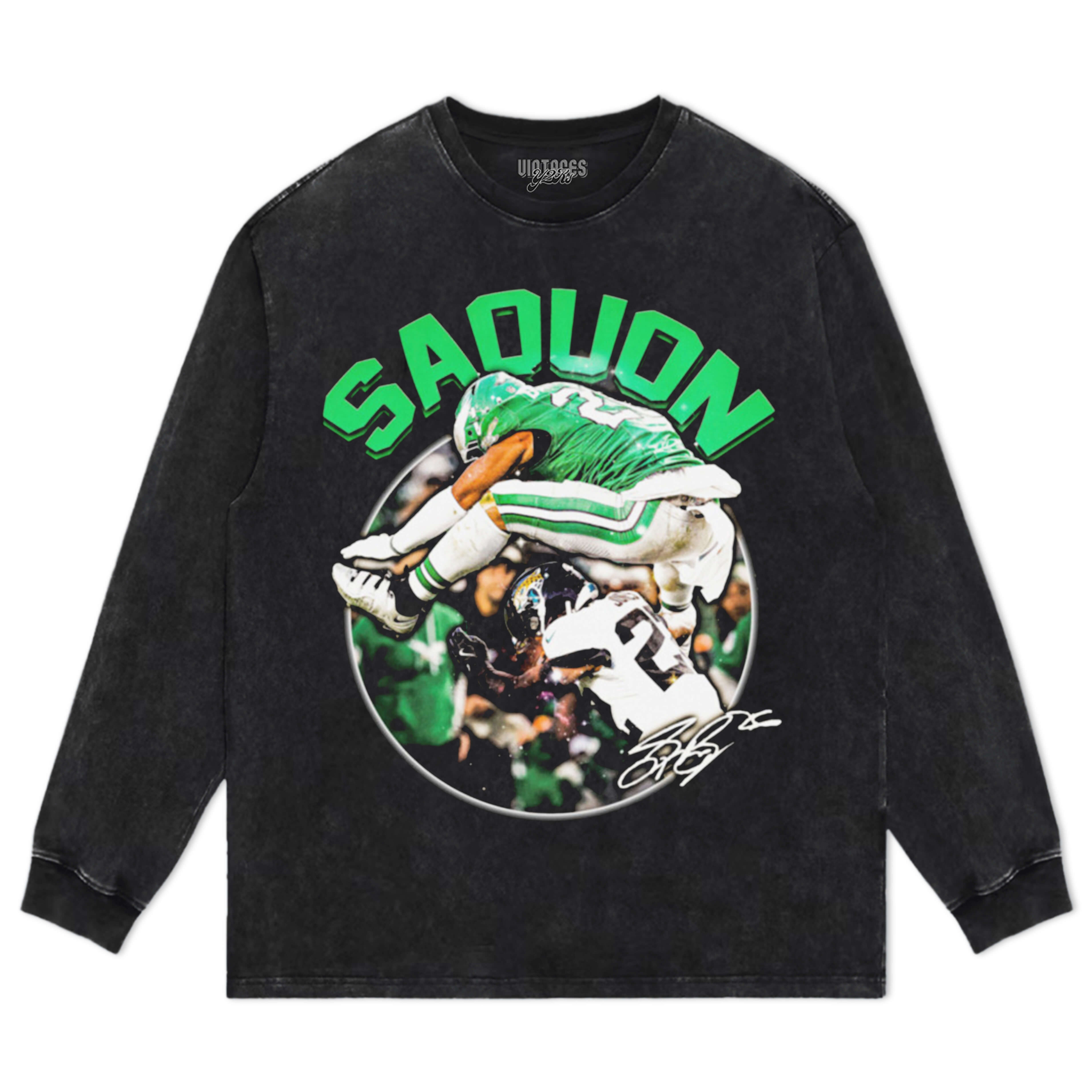 SAQUON BARKLEY SIGNATURE MOMENT TEE & LS & HOODIE