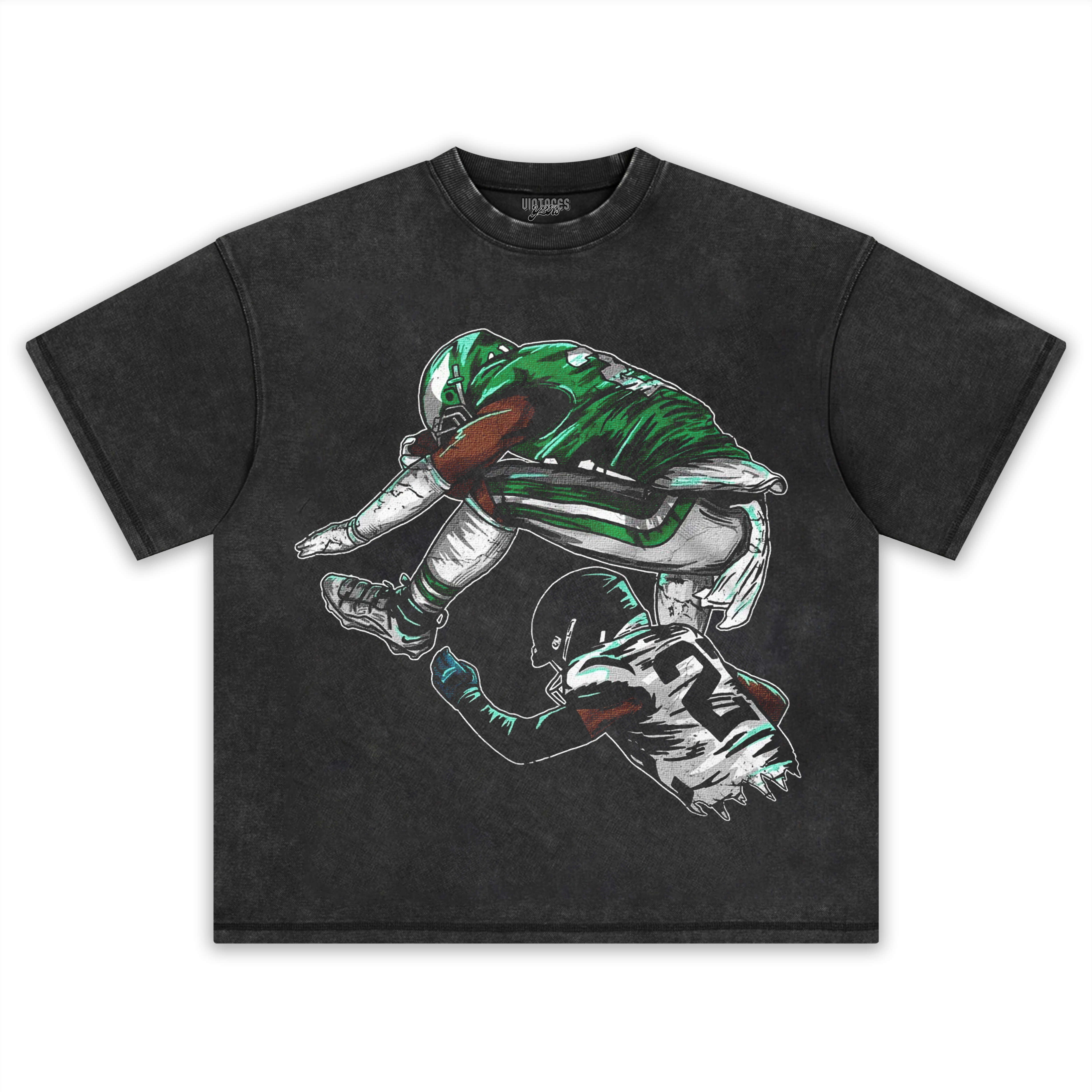 SAQUON BARKLEY & REVERSE HURDLE TEE & LS & HOODIE