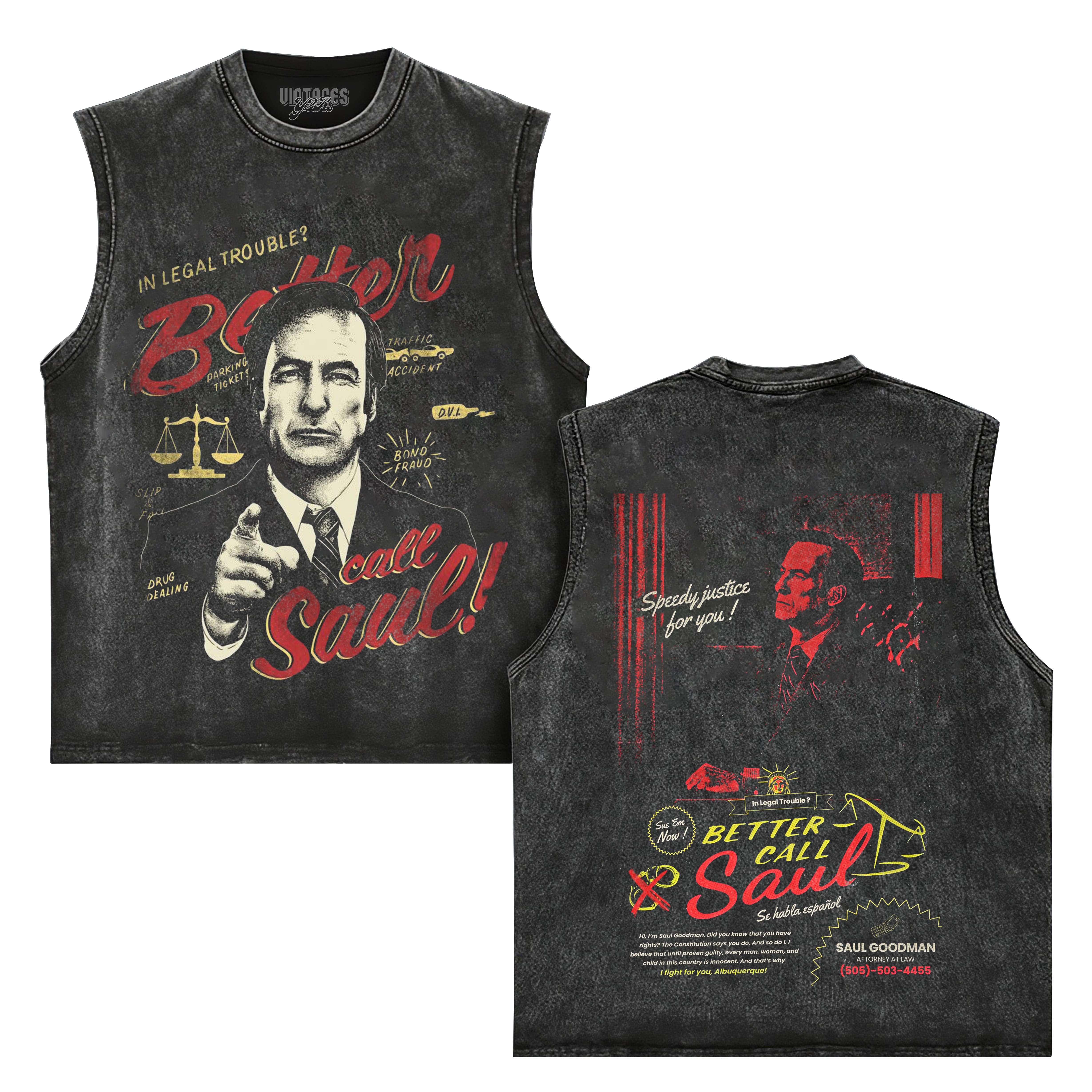 SAUL GOODMAN TANK TOP & TEE