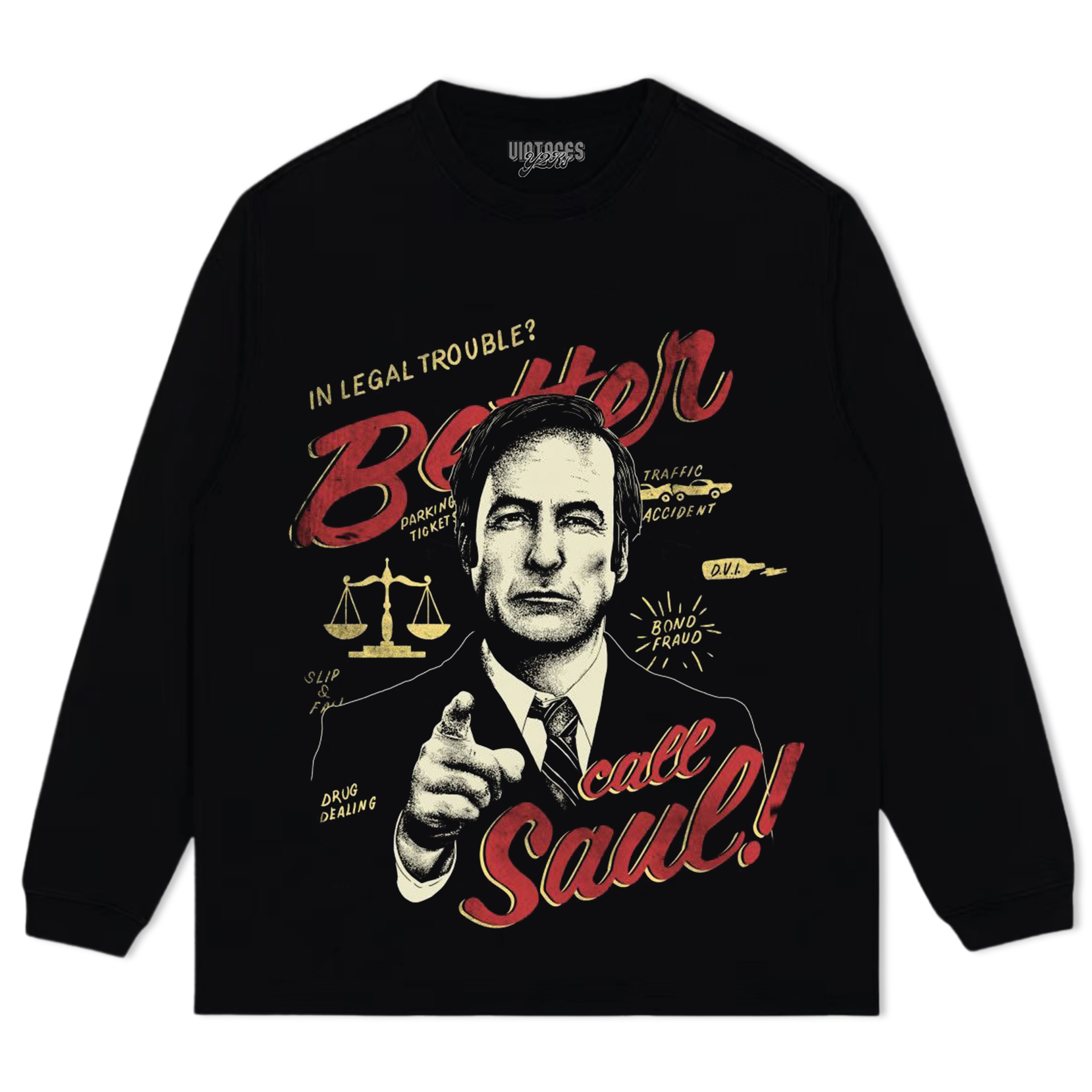 SAUL GOODMAN TANK TOP & TEE & LONG SLEEVE & LAYERED LS & HOODIE