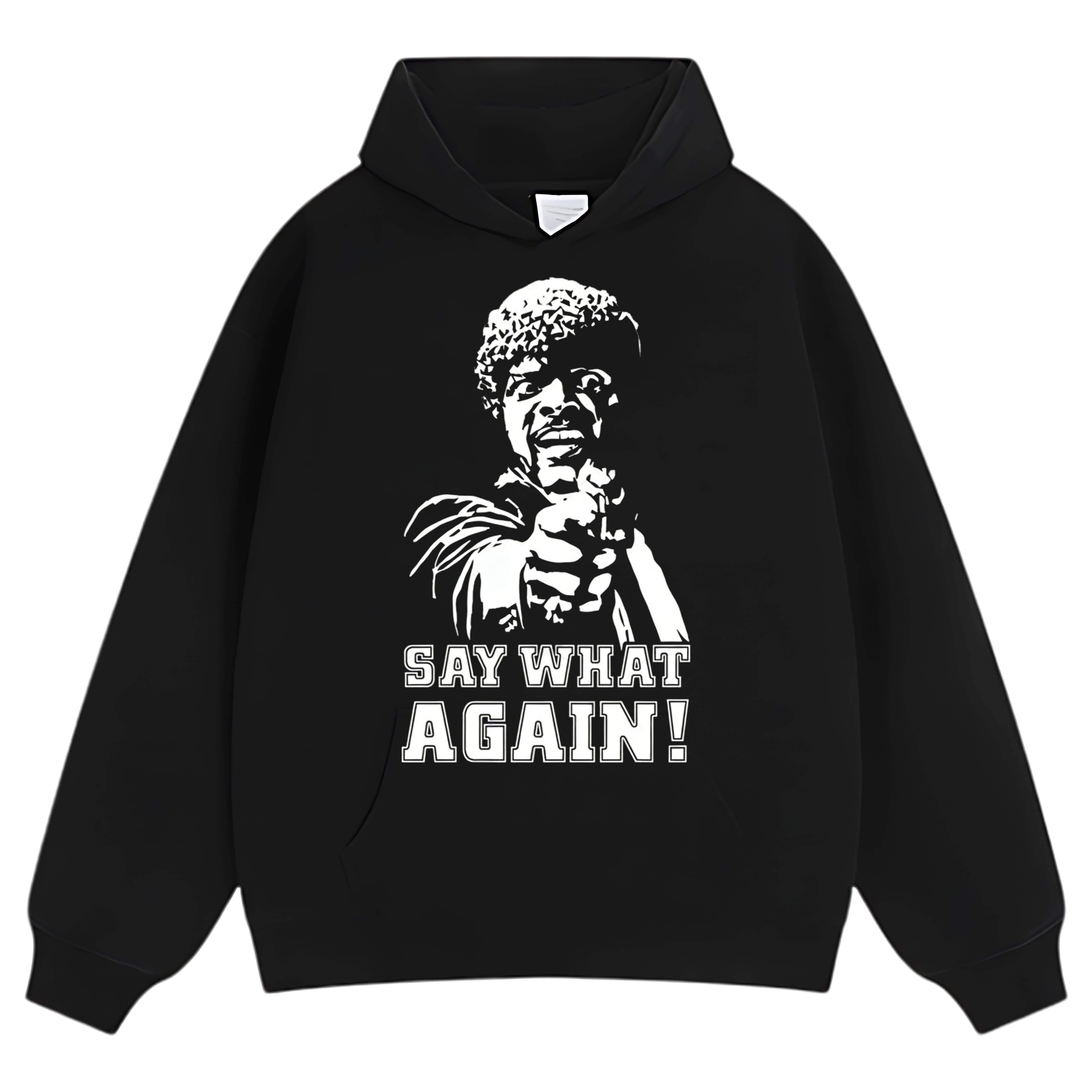 SAY WHAT AGAIN! PULP FICTION TANK TOP & TEE & LONG SLEEVE & LAYERED LS & HOODIE