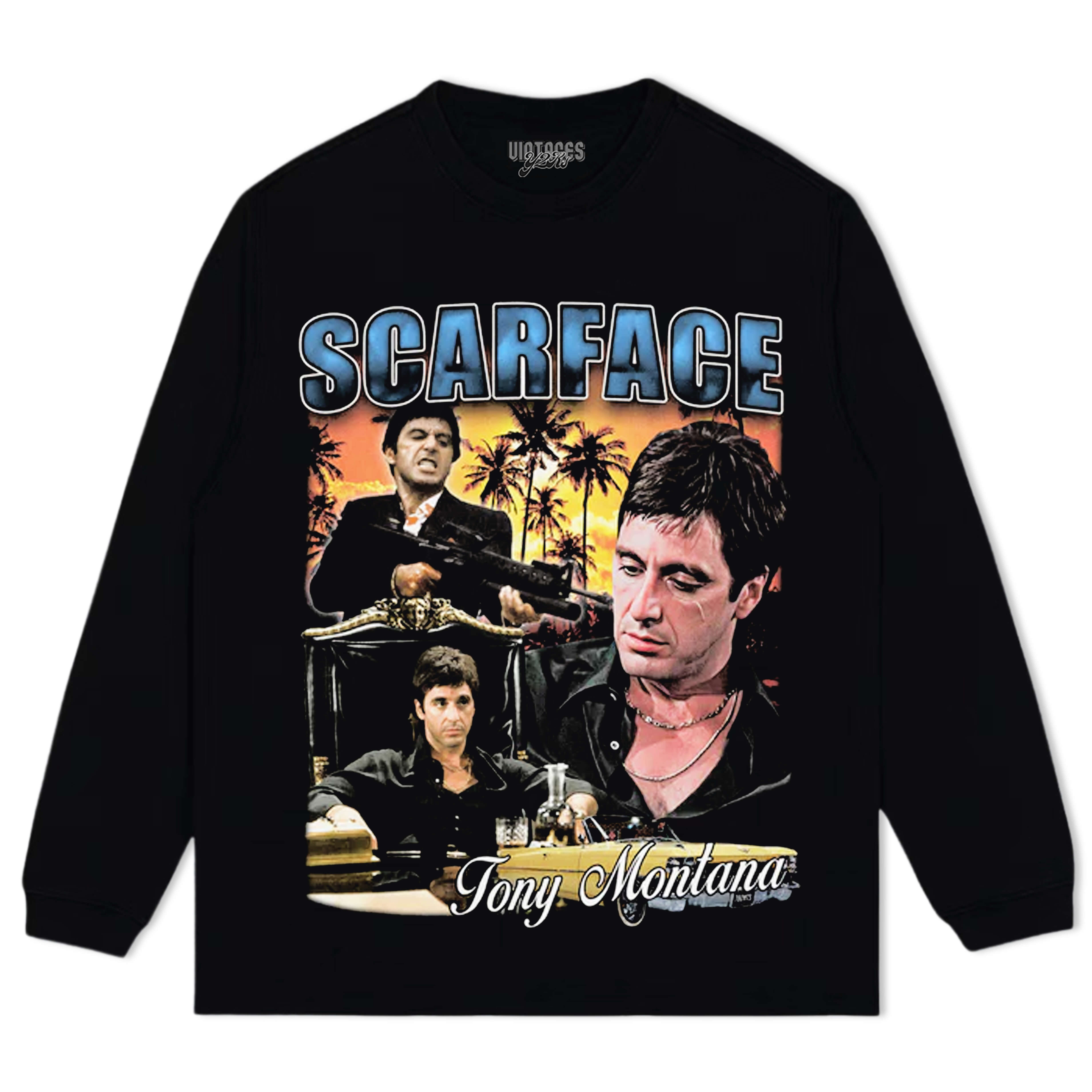 SCARFACE MONTANA TEE & LS & HOODIE