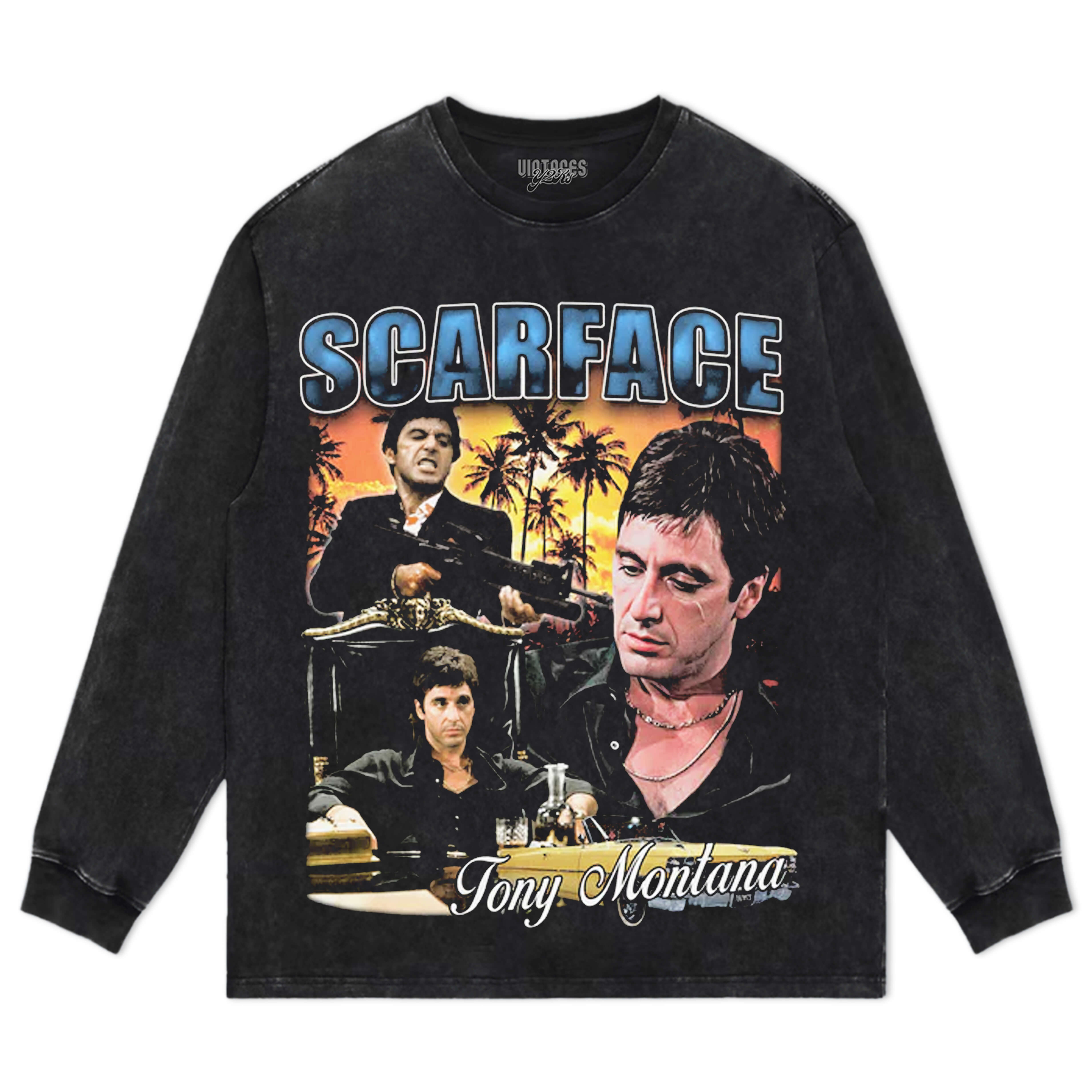 SCARFACE MONTANA TEE & LS & HOODIE