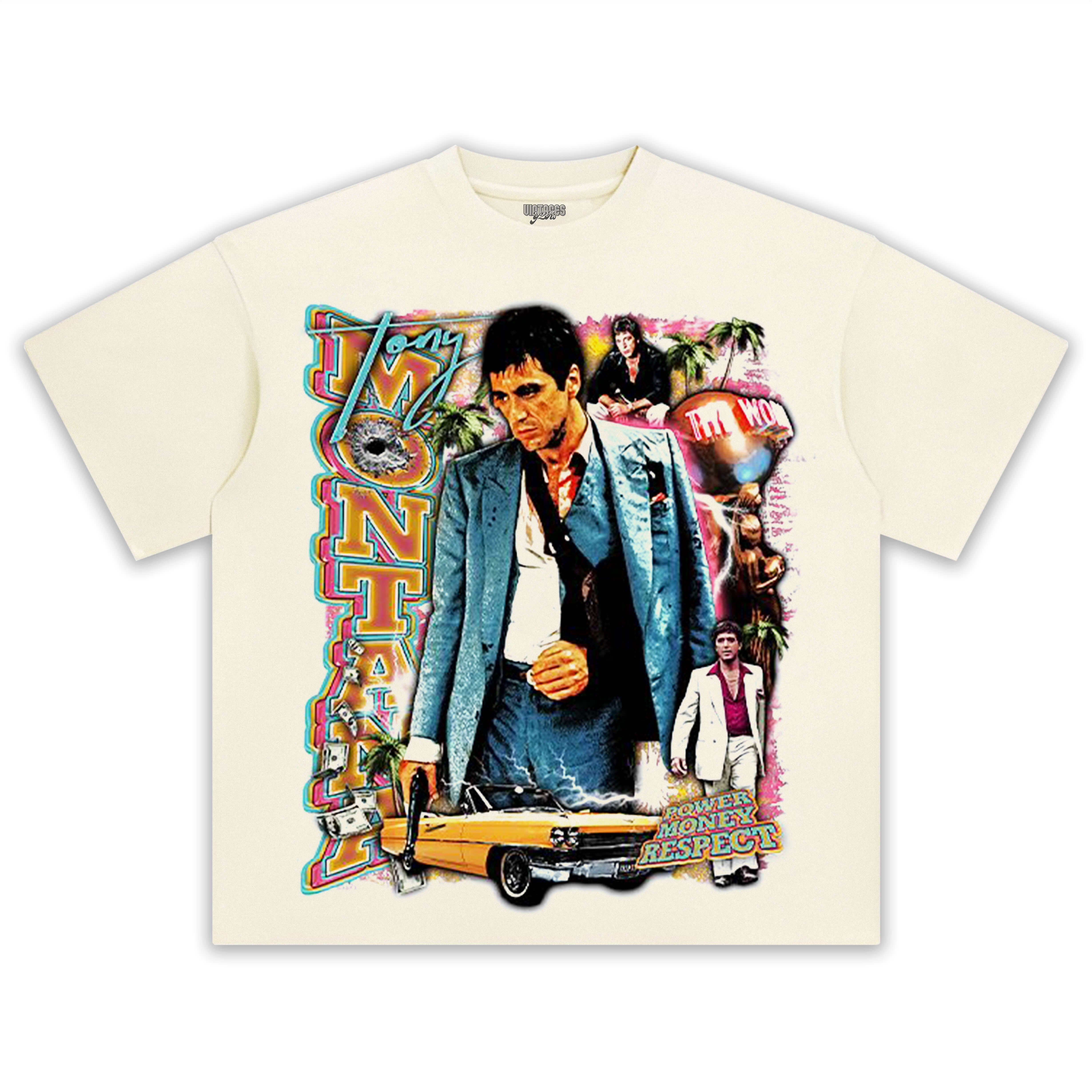 SCARFACE 90S VINTAGE TEE