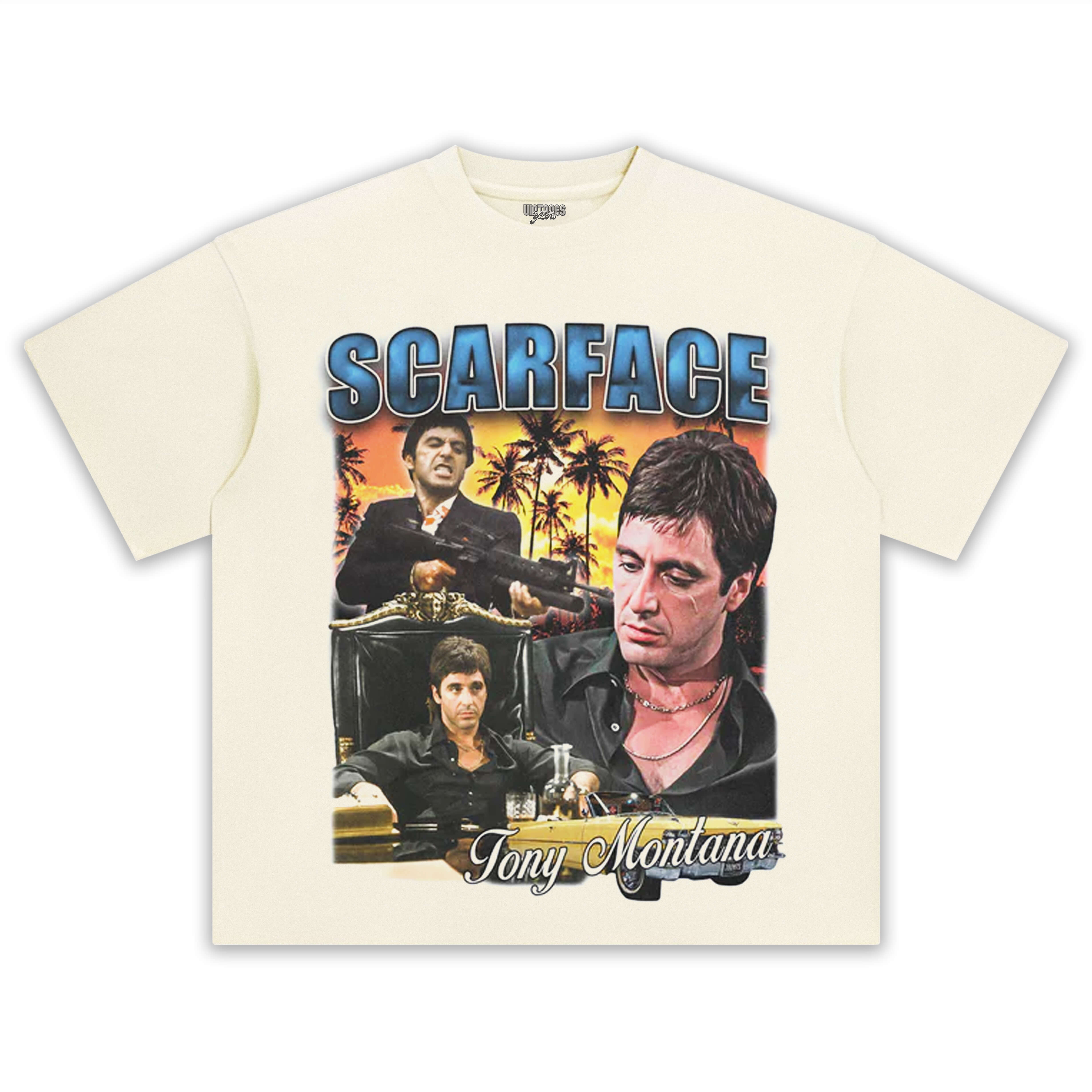 SCARFACE MONTANA TEE & LS & HOODIE