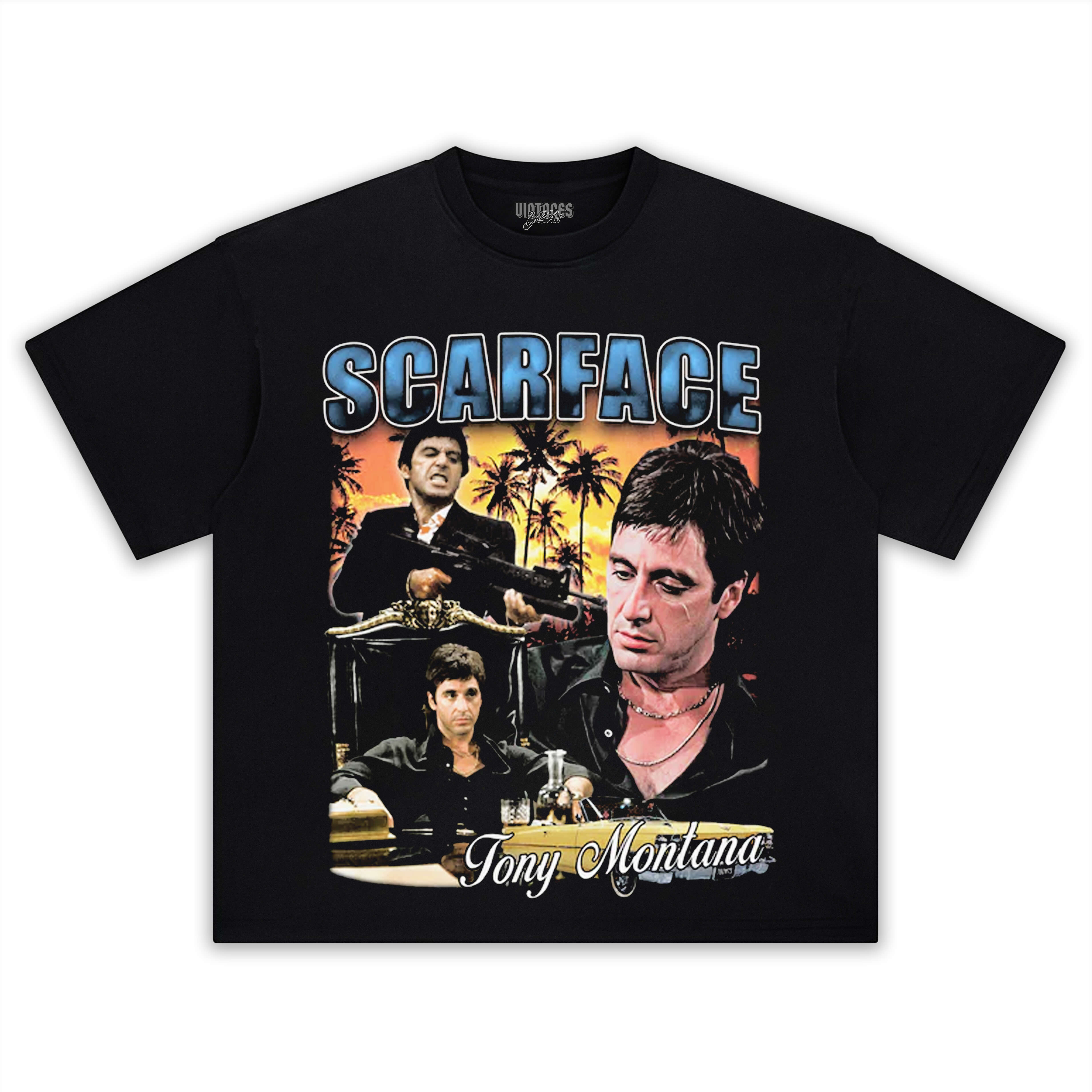 SCARFACE MONTANA TEE & LS & HOODIE