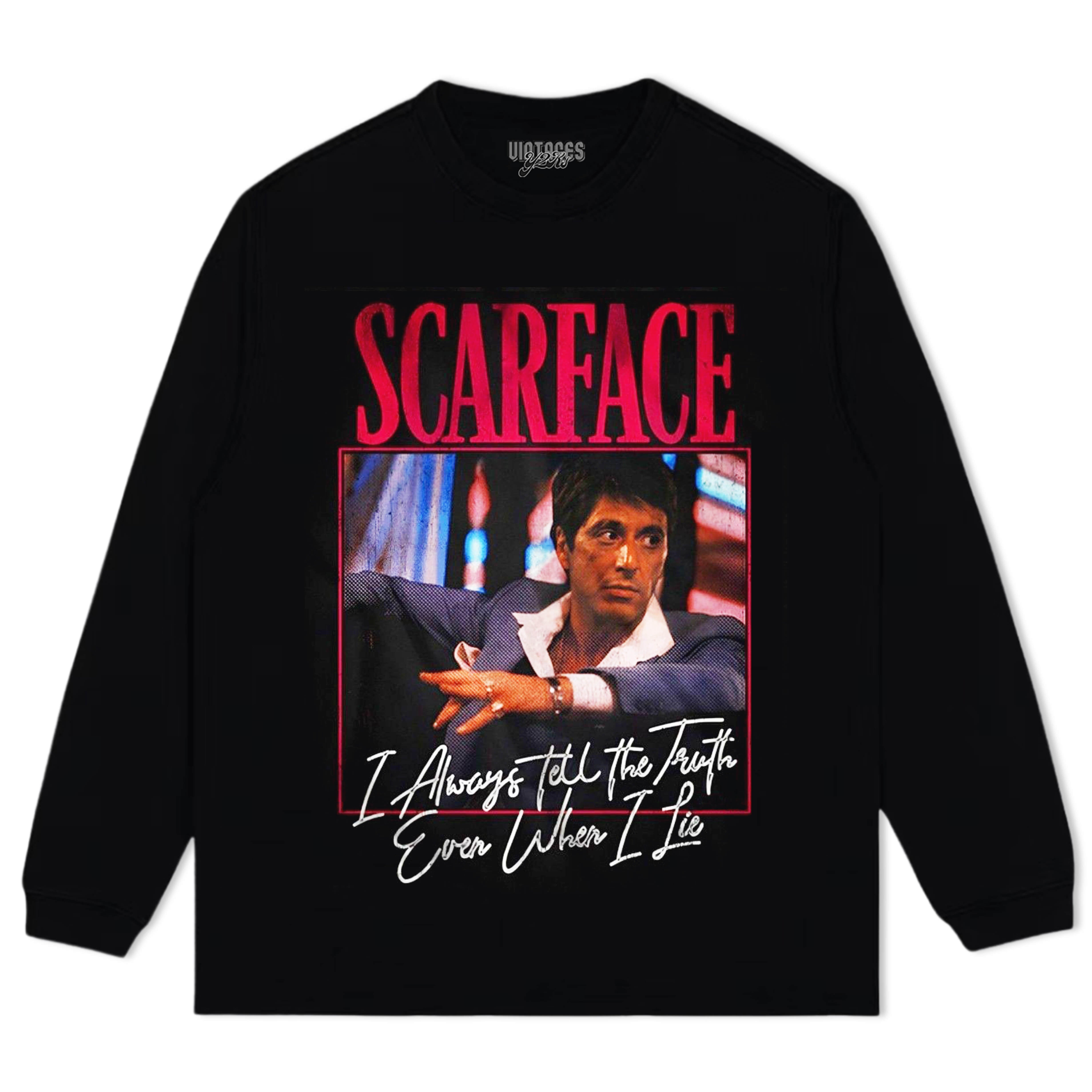 SCARFACE PUZZLE POSTER V1 TEE & LS & HOODIE