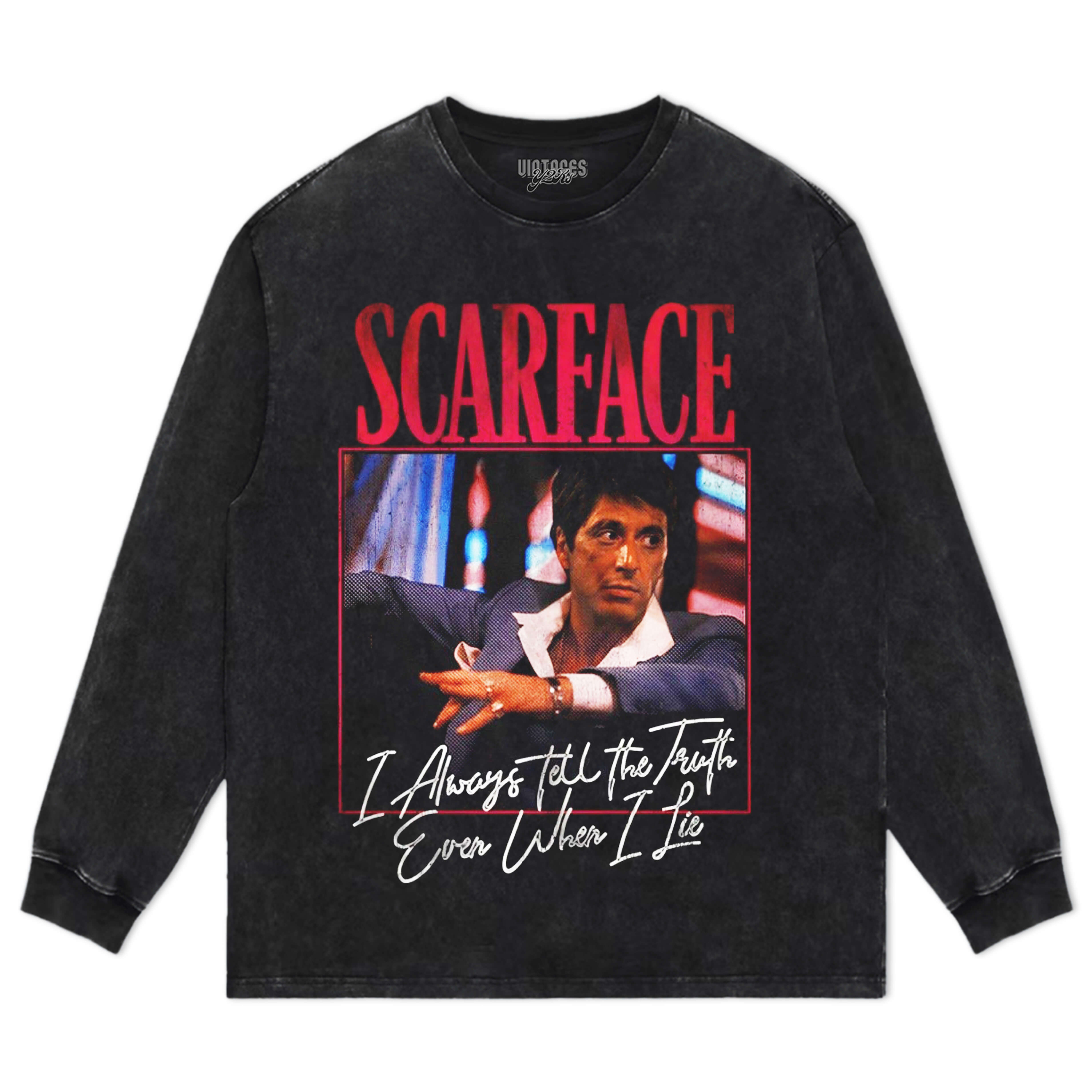 SCARFACE PUZZLE POSTER V1 TEE & LS & HOODIE