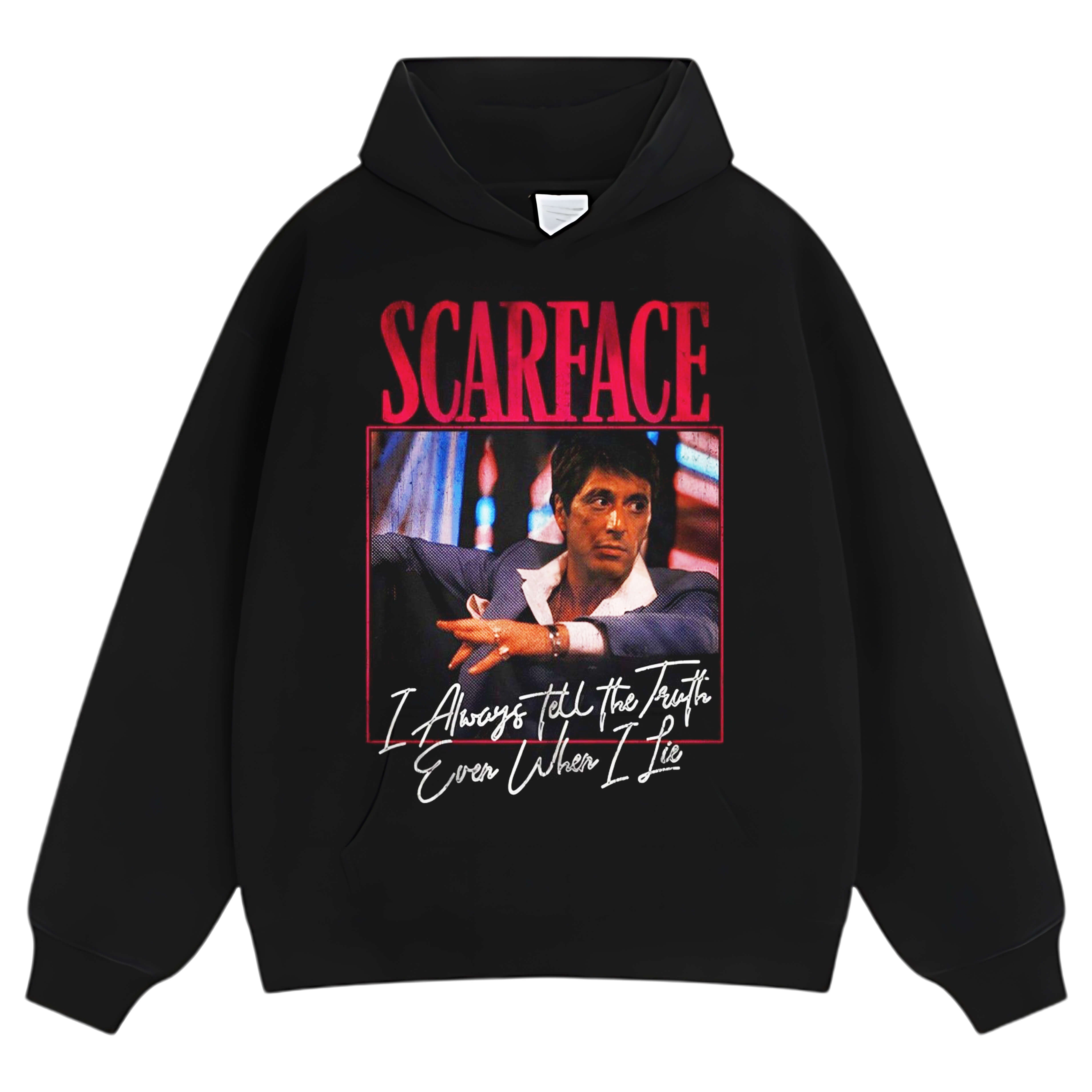 SCARFACE PUZZLE POSTER V1 TEE & LS & HOODIE