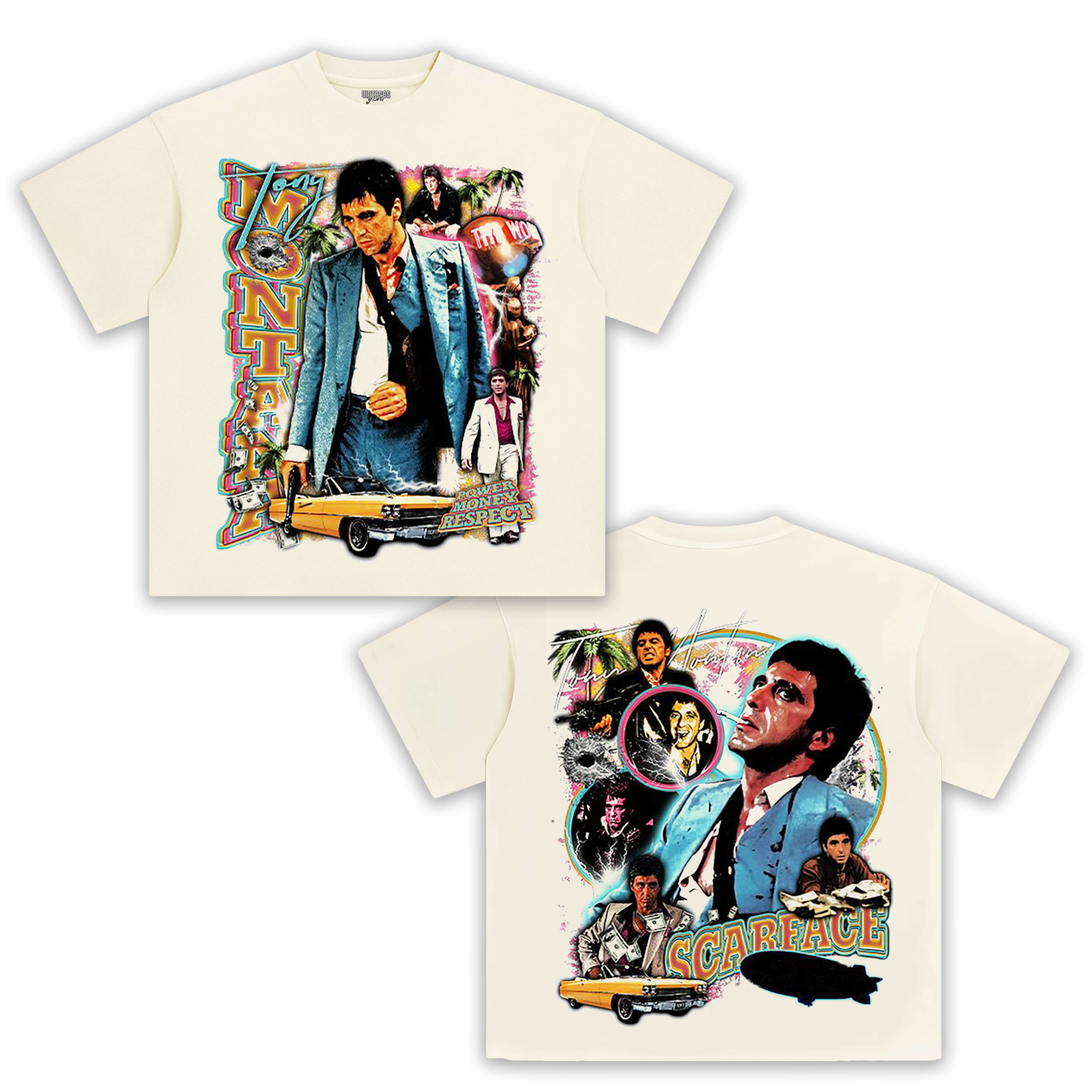 SCARFACE 90S VINTAGE V2 TEE
