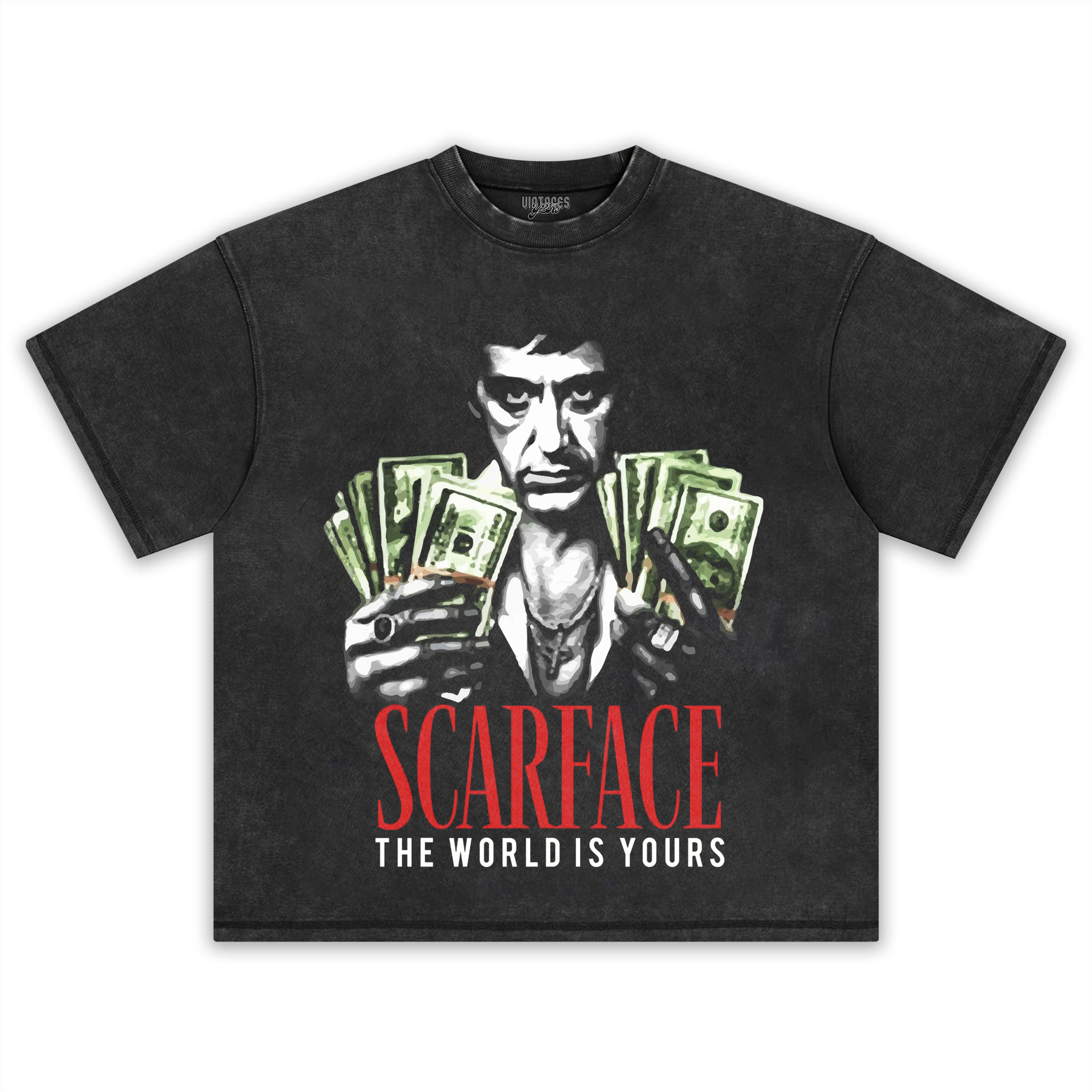 SCARFACE THE WORLD IS YOURS TEE & LS & HOODIE