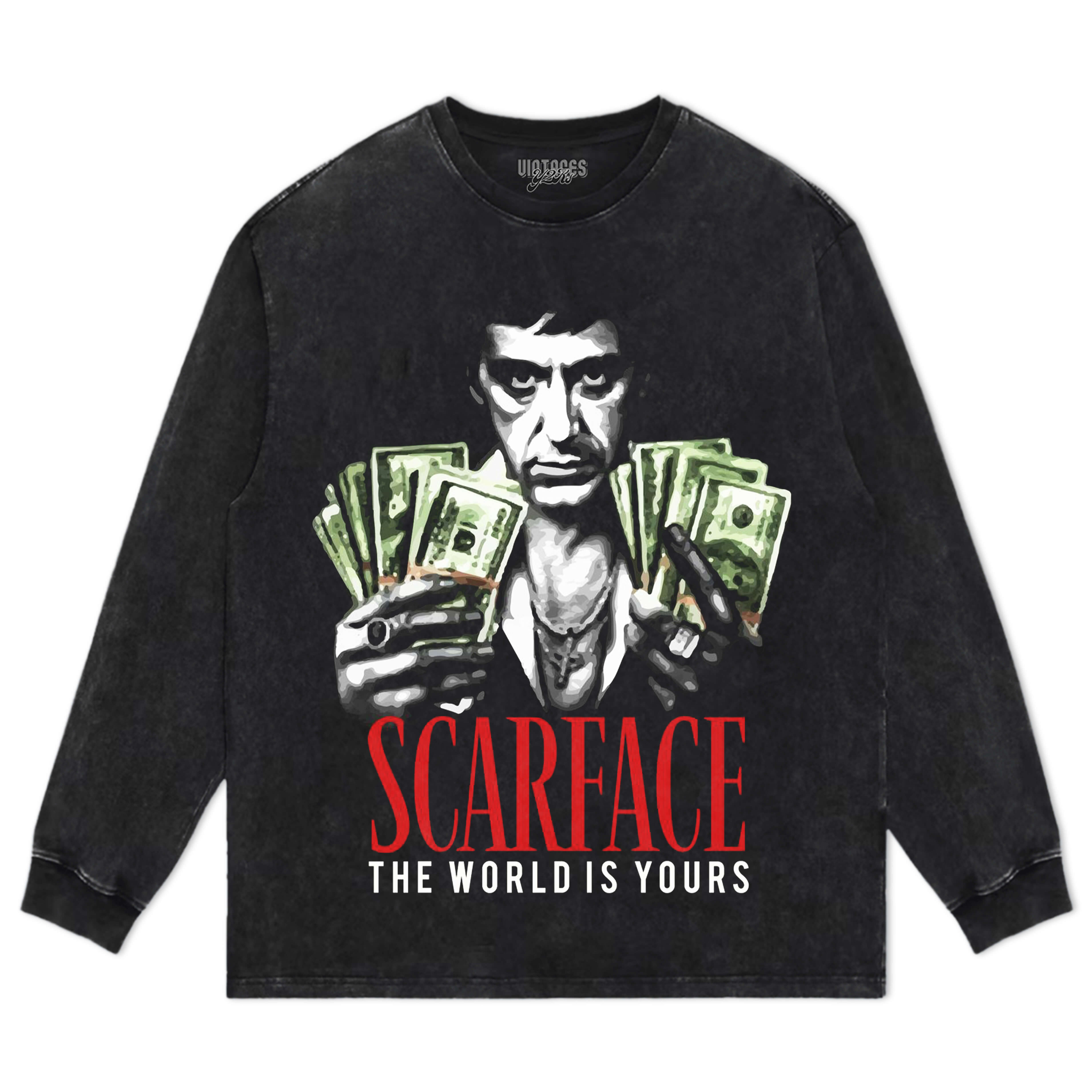SCARFACE THE WORLD IS YOURS TEE & LS & HOODIE