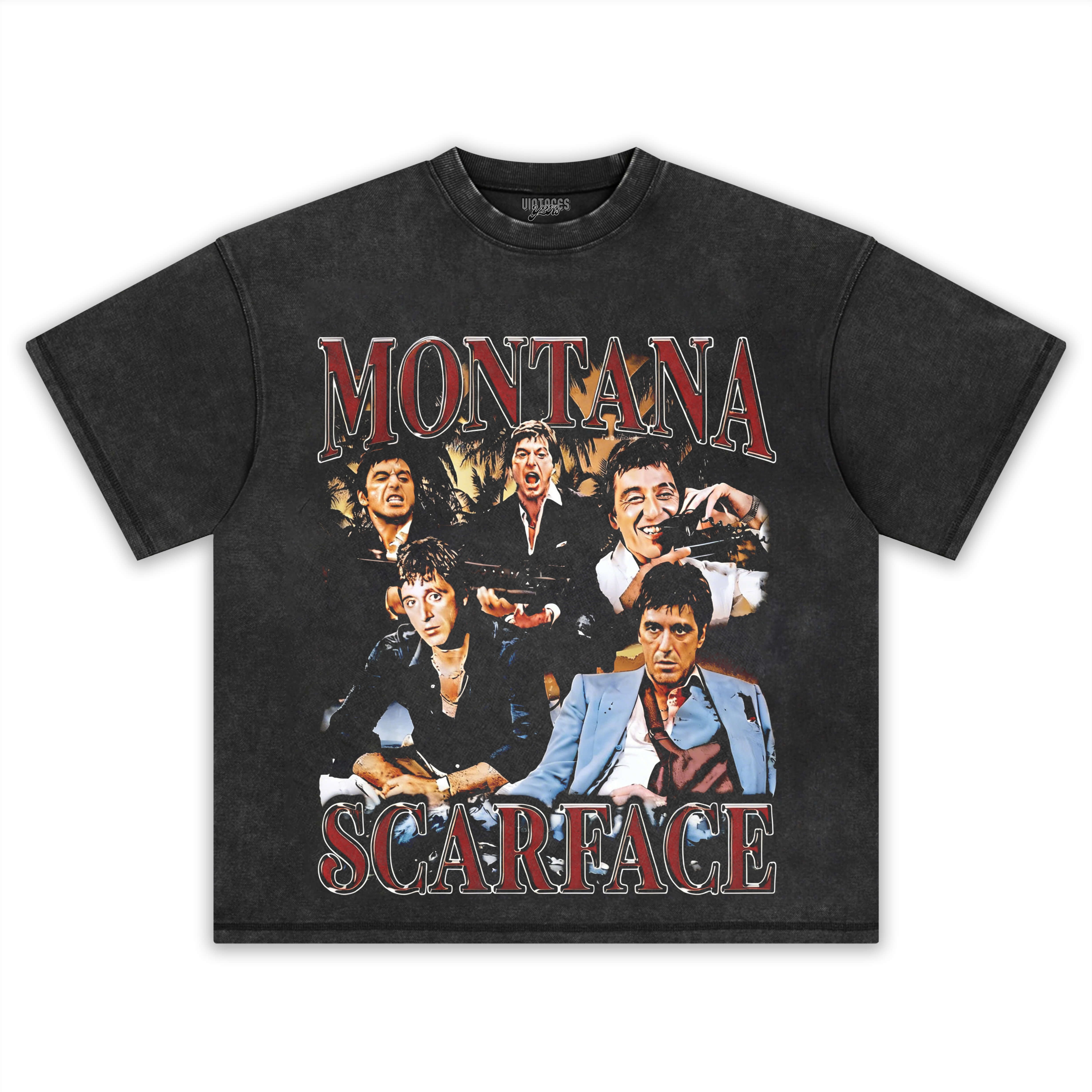 SCARFACE & THE WORLD IS YOURS V3 TEE & LS & HOODIE