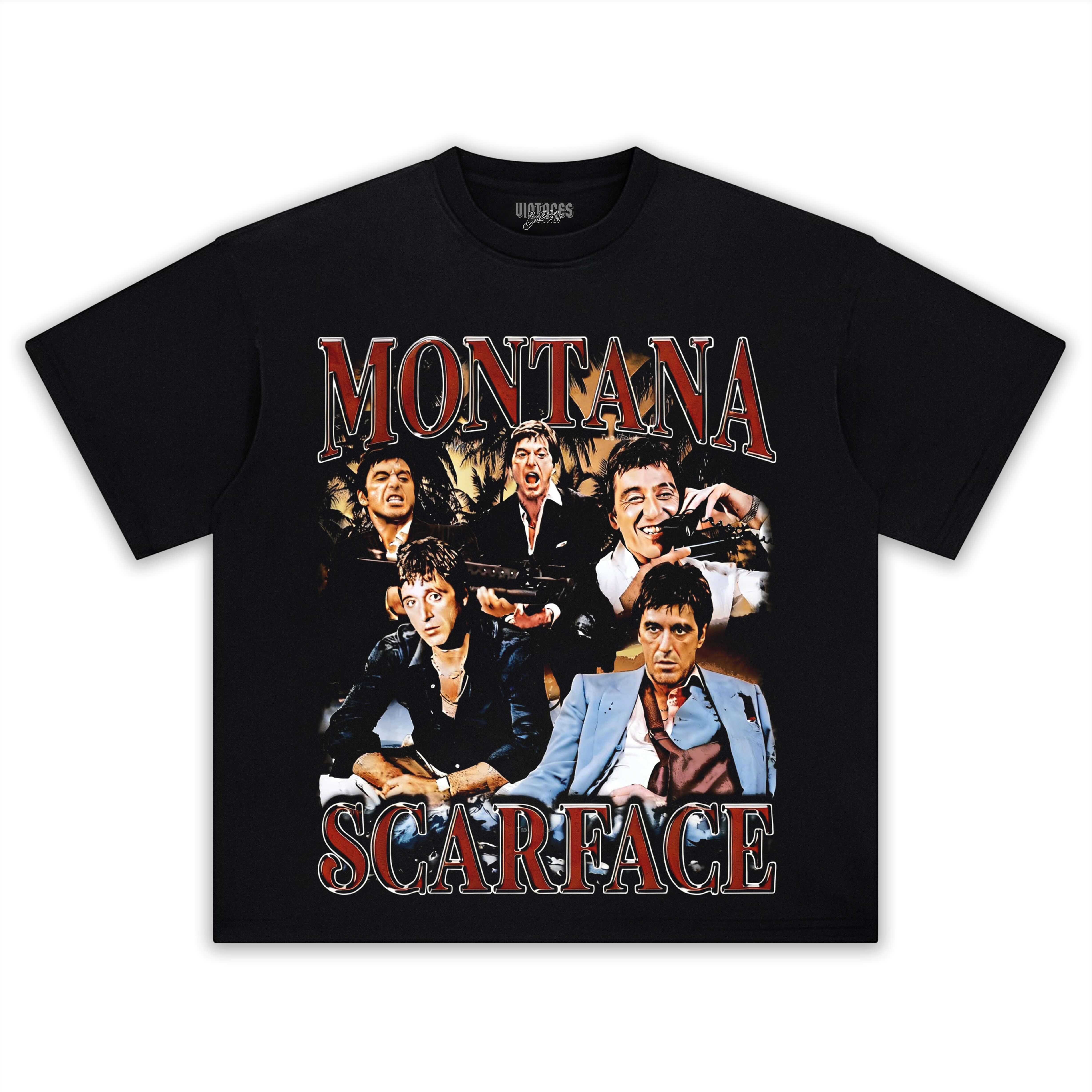 SCARFACE & THE WORLD IS YOURS V3 TEE & LS & HOODIE