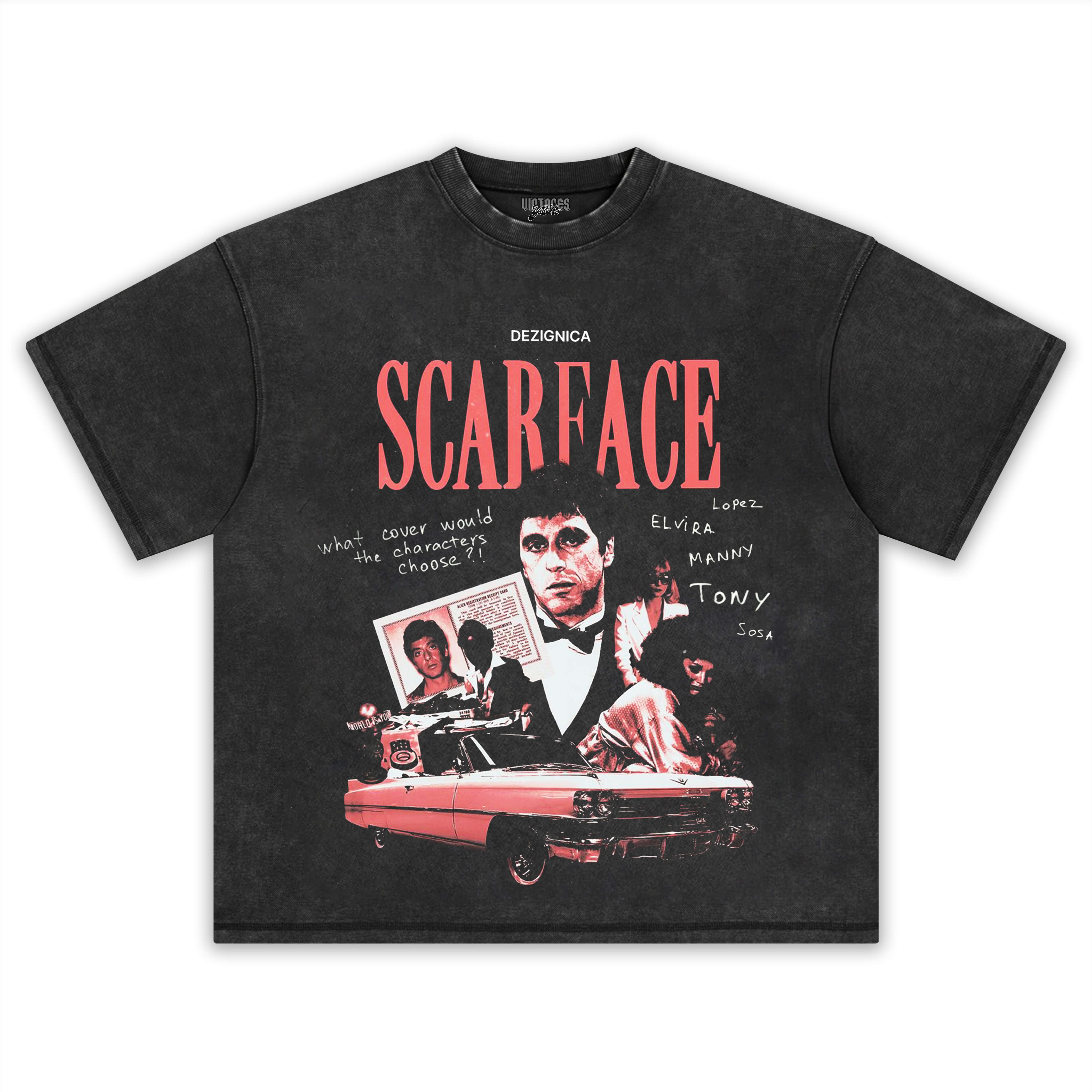 SCARFACE Y2K NEW V2 TEE