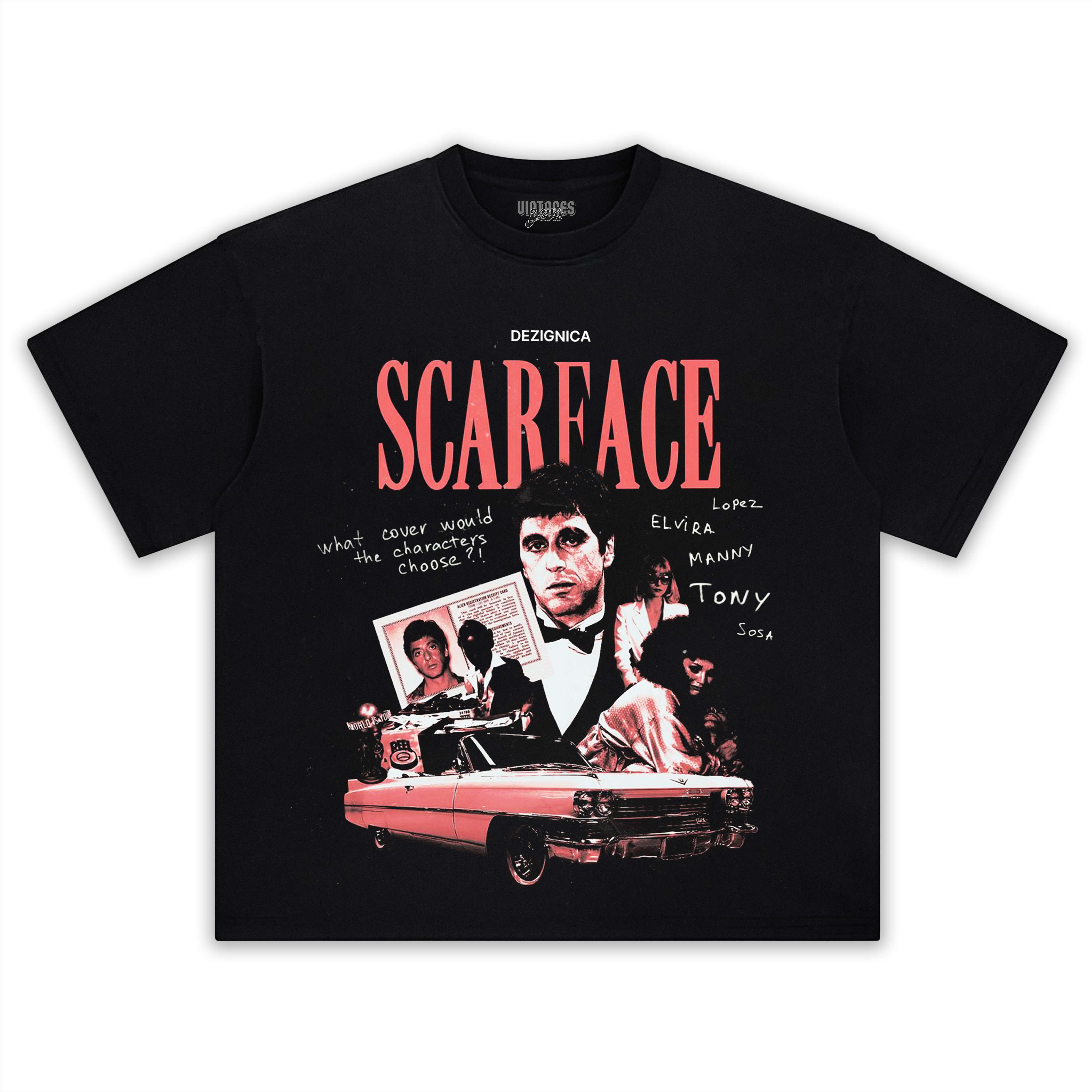 SCARFACE Y2K NEW V2 TEE