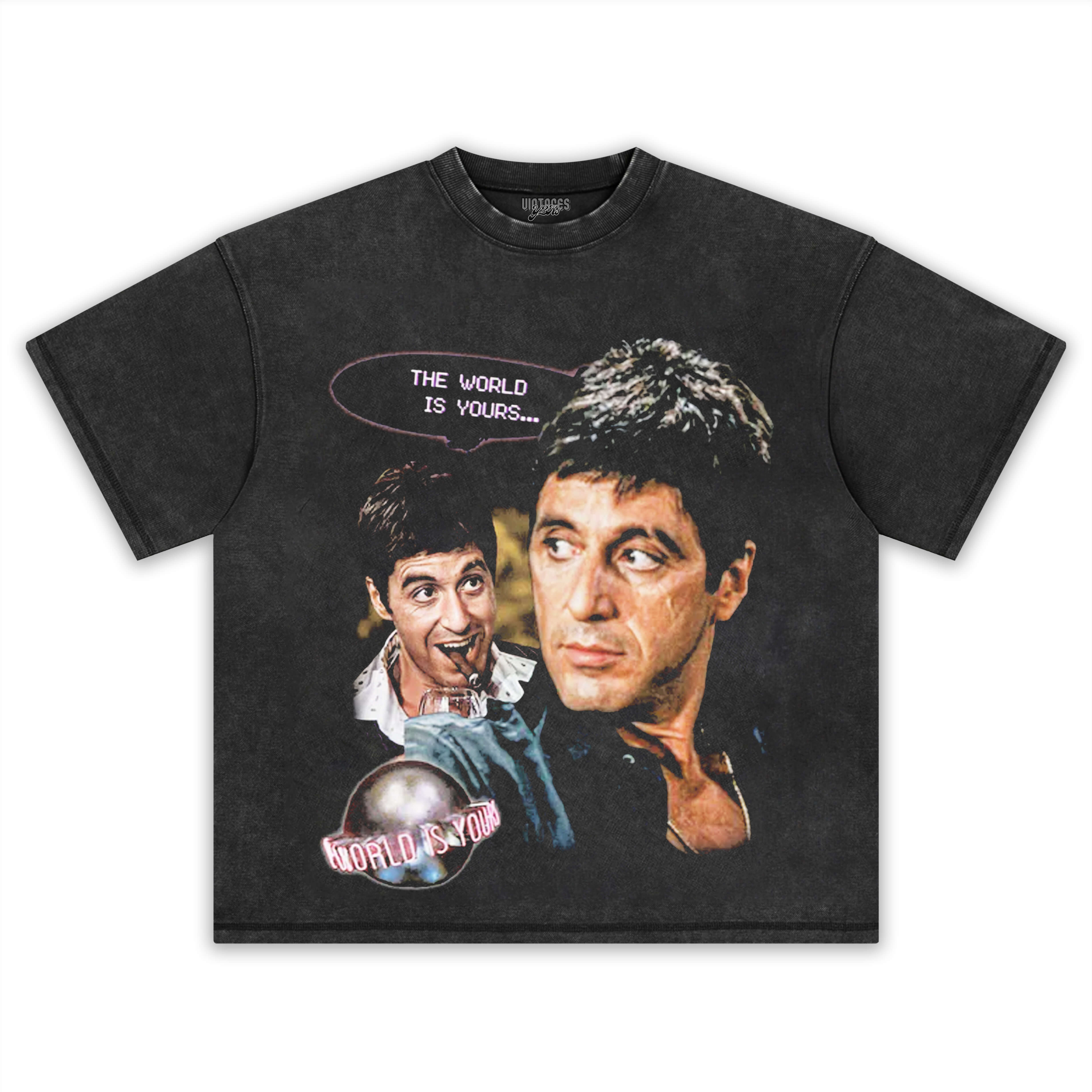 SCARFACE VINTAGE TEE & LS & HOODIE