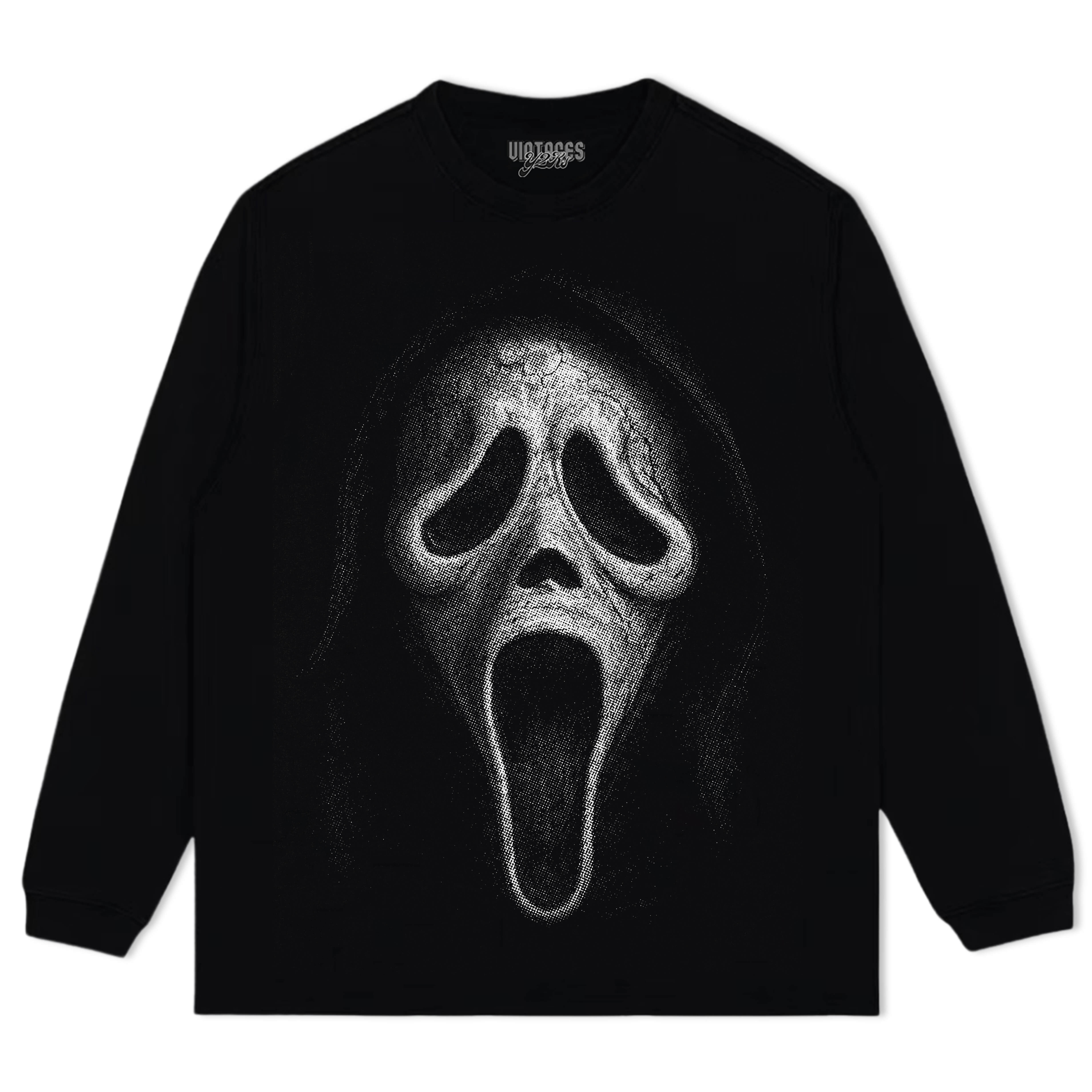 SCREAM BIG FACE GRAPHIC TEE & LS & HOODIE