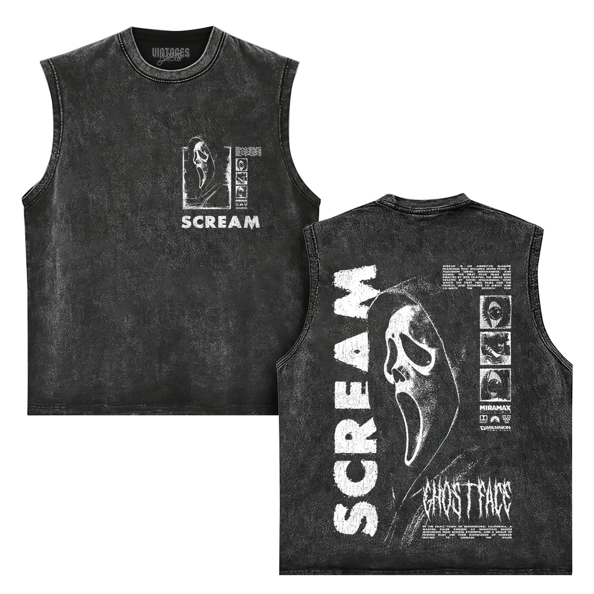 SCREAM - VINTAGE 2026 TANK TOP & TEE