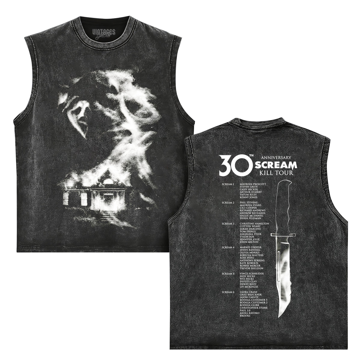 SCREAM 30TH ANNIVERSARY KILL TOUR TANK TOP