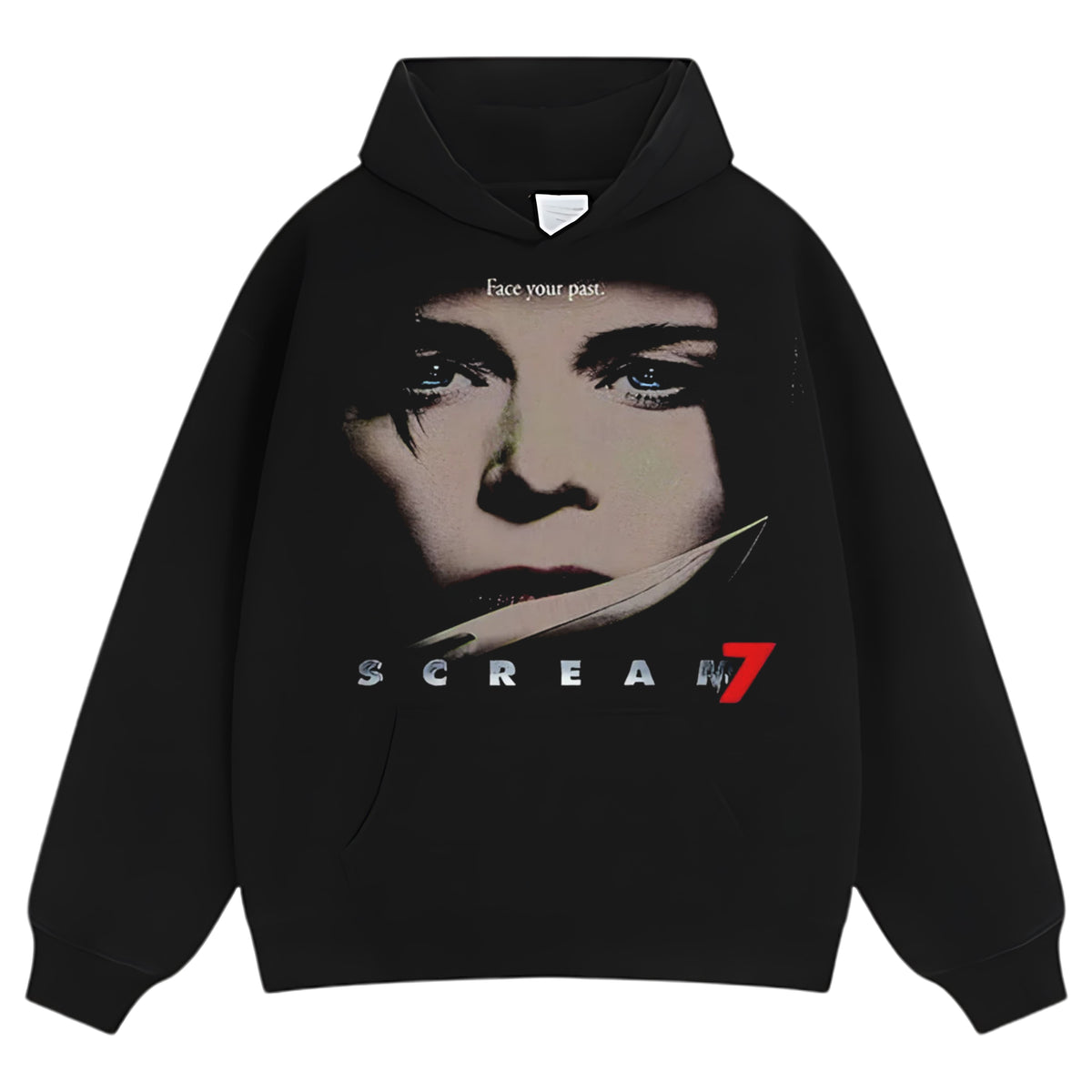 SCREAM 7 FACE YOUR PAST 2026 TEE & LS & HOODIE