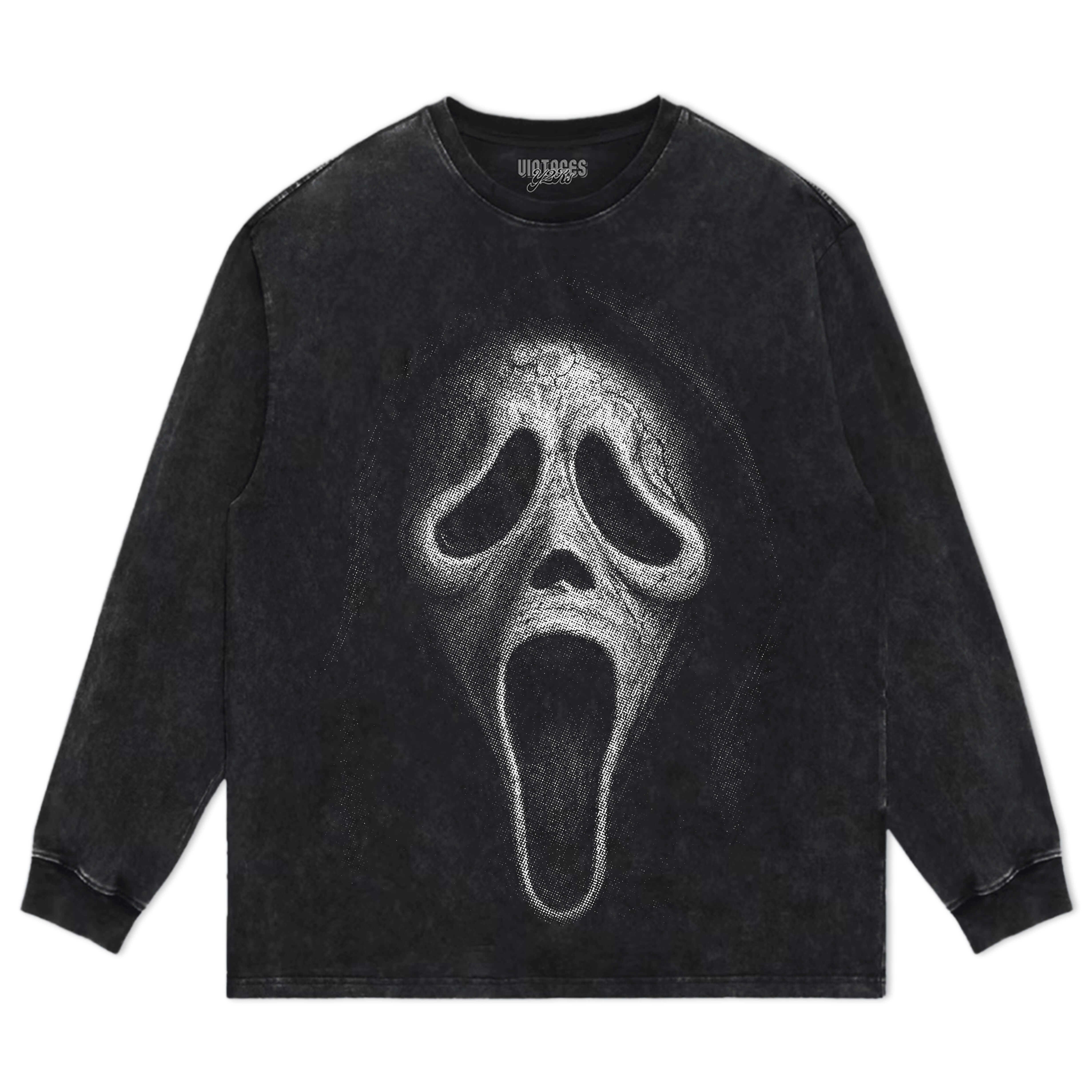 SCREAM BIG FACE GRAPHIC TEE & LS & HOODIE