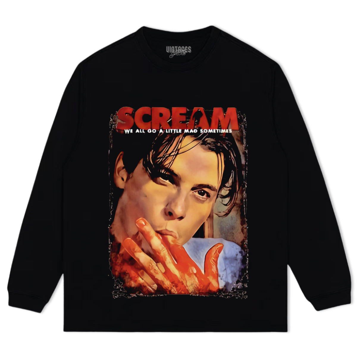 SCREAM MOVIE B ILLY LOOMIS SKEET ULRICH ESSENTIAL - ABO TIZ TEE & LS & HOODIE
