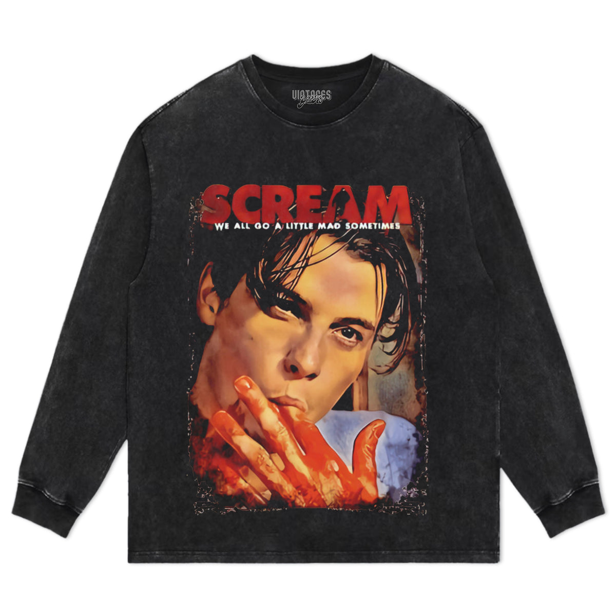 SCREAM MOVIE B ILLY LOOMIS SKEET ULRICH ESSENTIAL - ABO TIZ TEE & LS & HOODIE