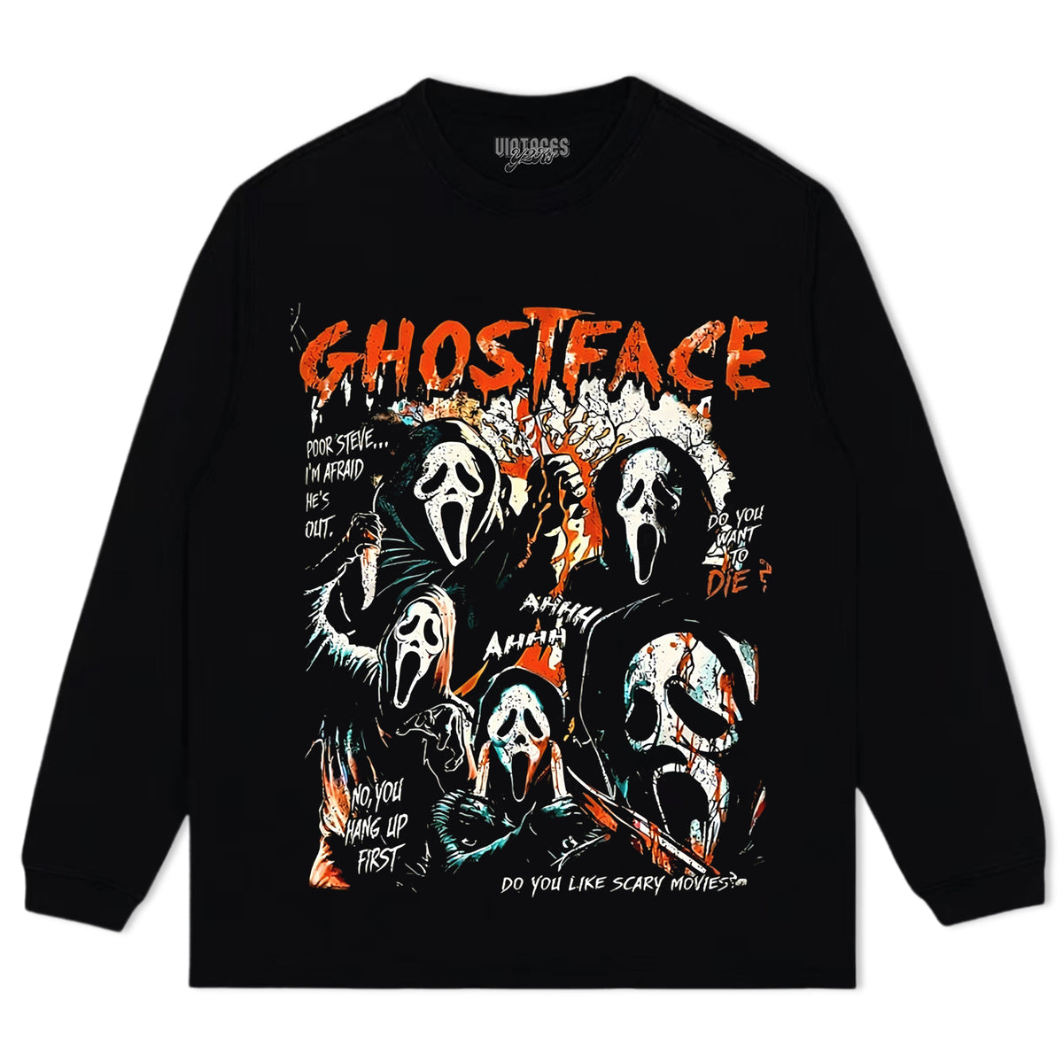 SCREAM SPLATTER TEE & LS & HOODIE