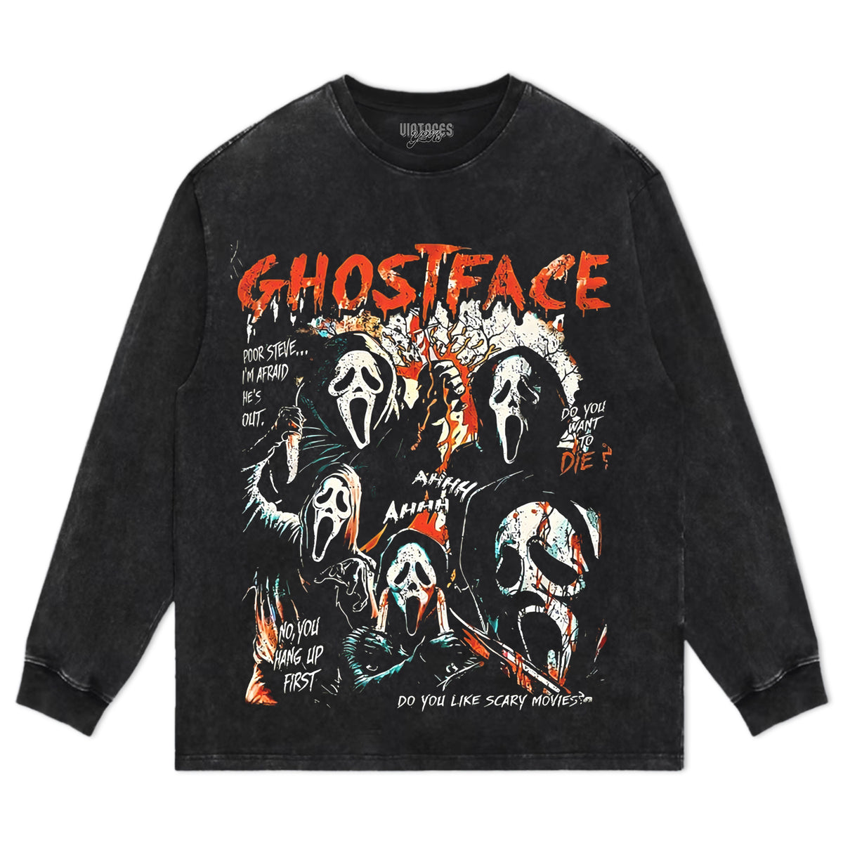 SCREAM SPLATTER TEE & LS & HOODIE