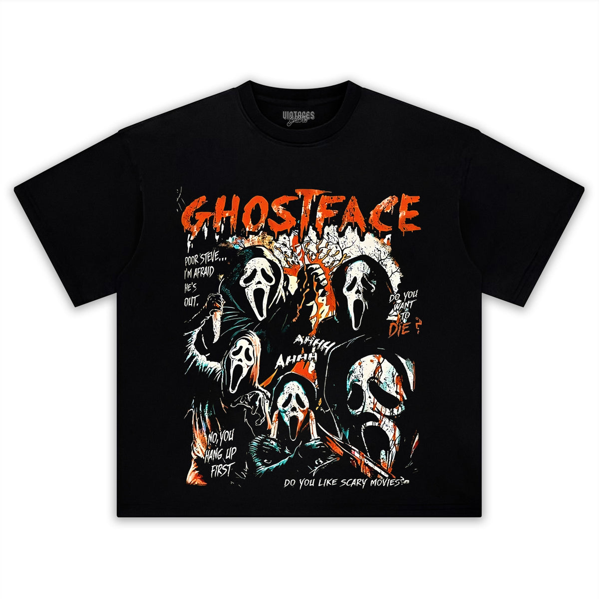 SCREAM SPLATTER TEE & LS & HOODIE